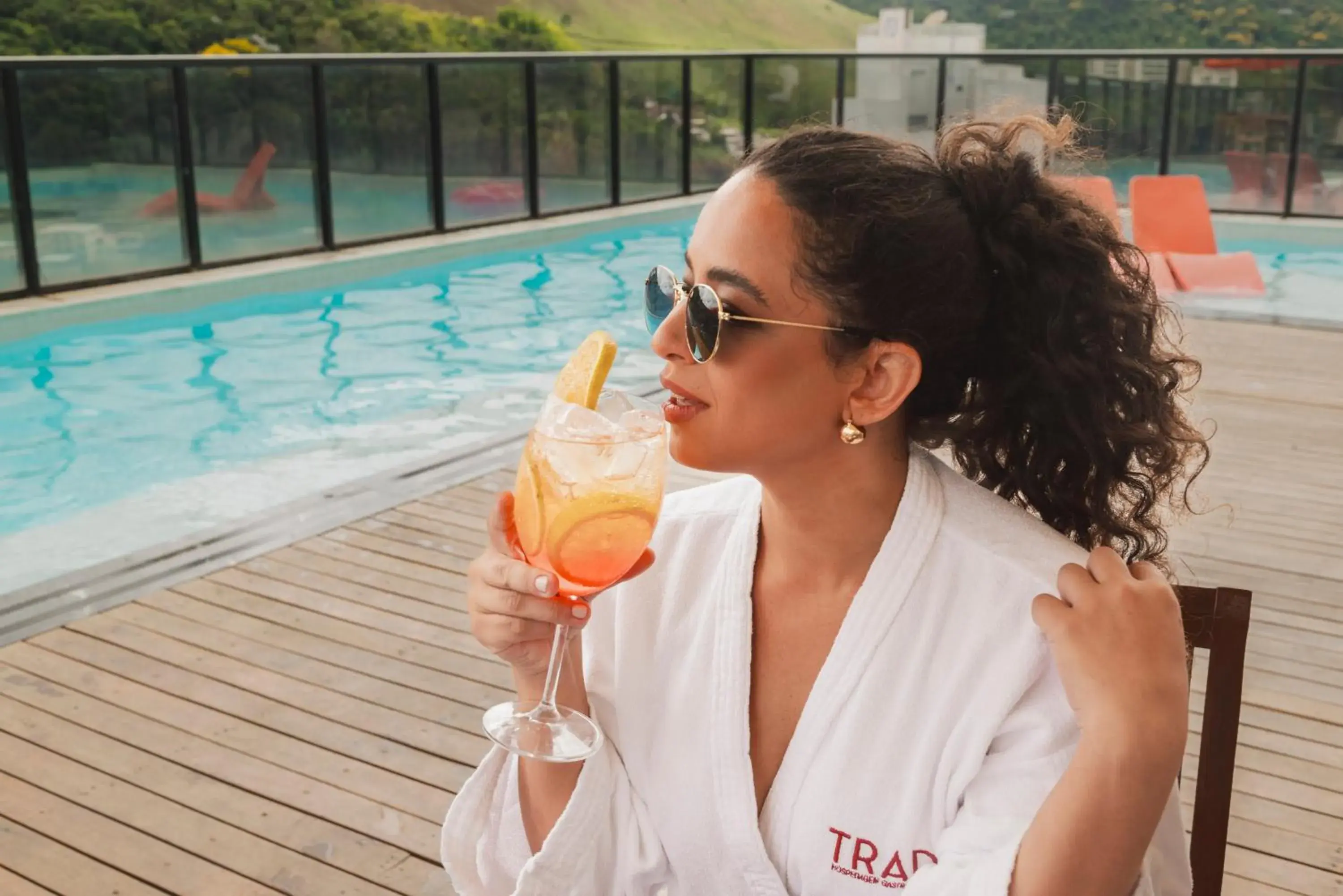 Swimming pool in Trade Hotel Swimming pool in Trade Hotel