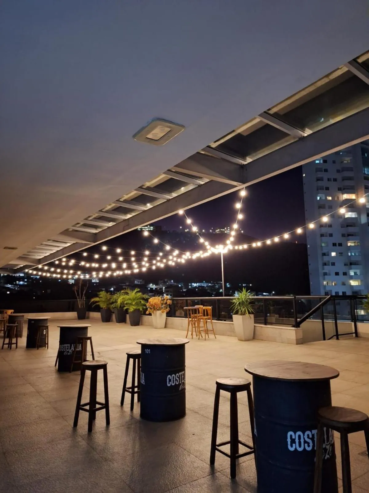 Property building in Trade Hotel