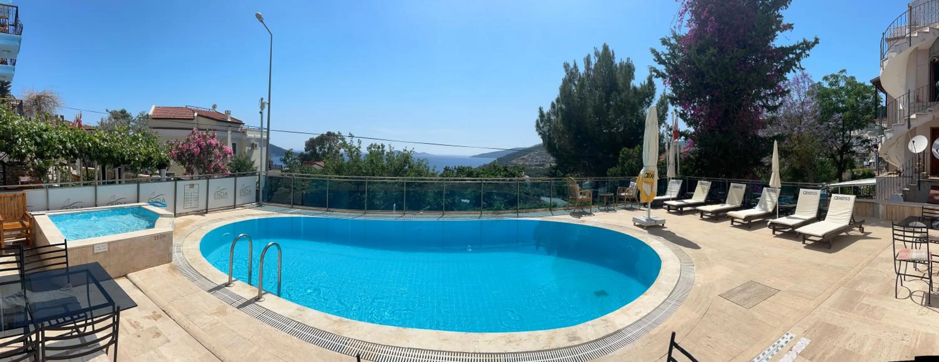 Swimming pool in Enda Boutique Hotel Kalkan