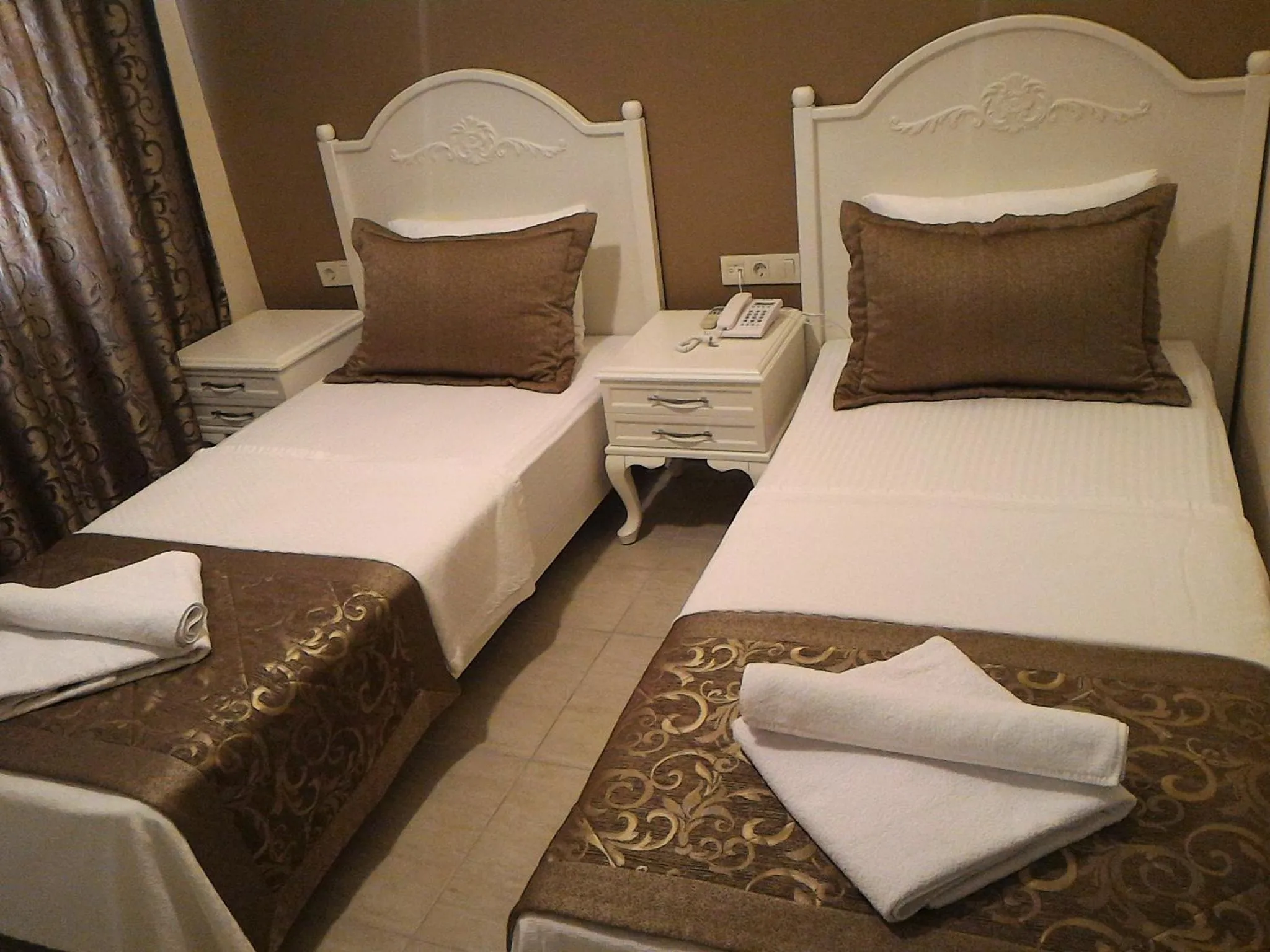 Bed in Enda Boutique Hotel Kalkan