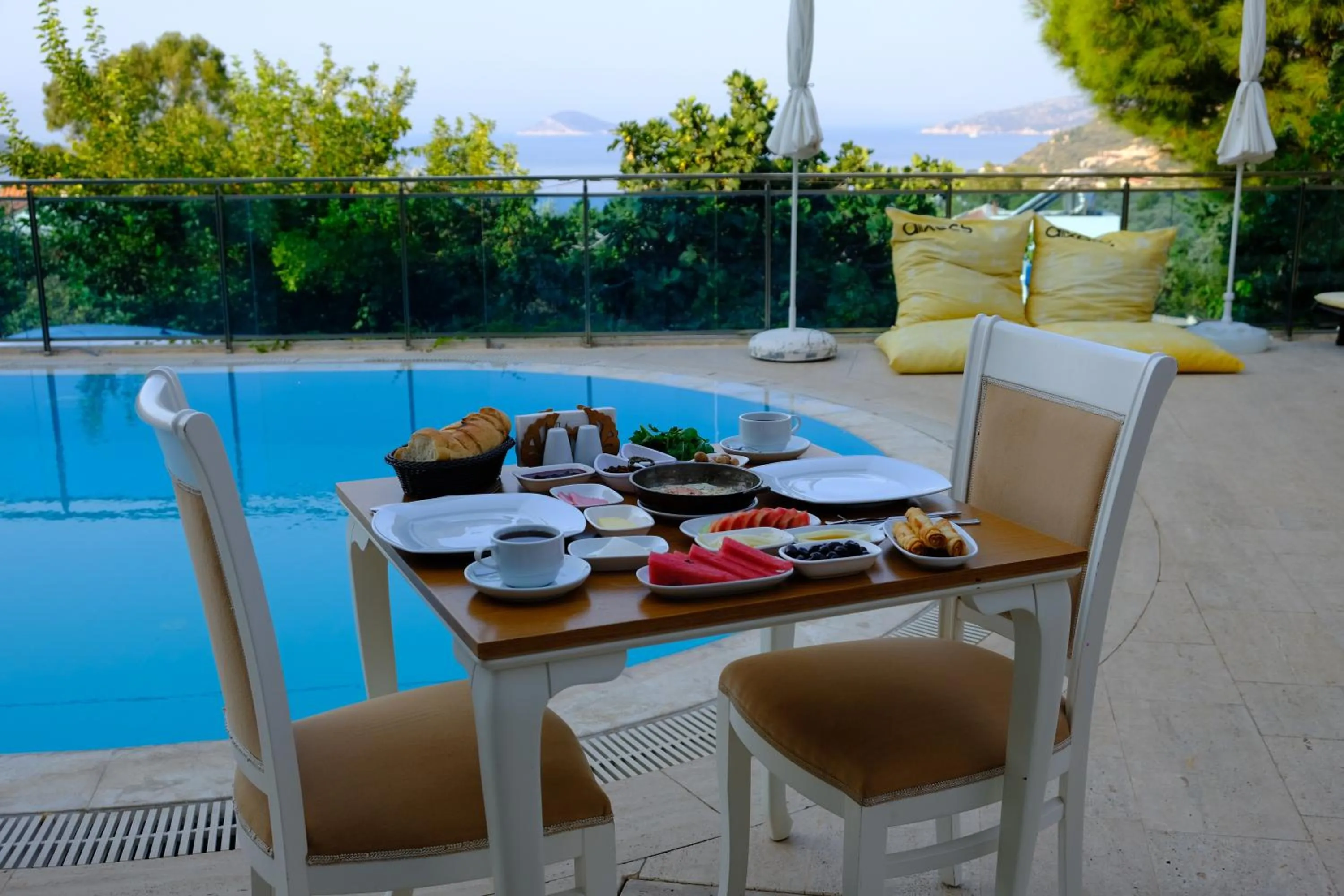 Breakfast in Enda Boutique Hotel Kalkan