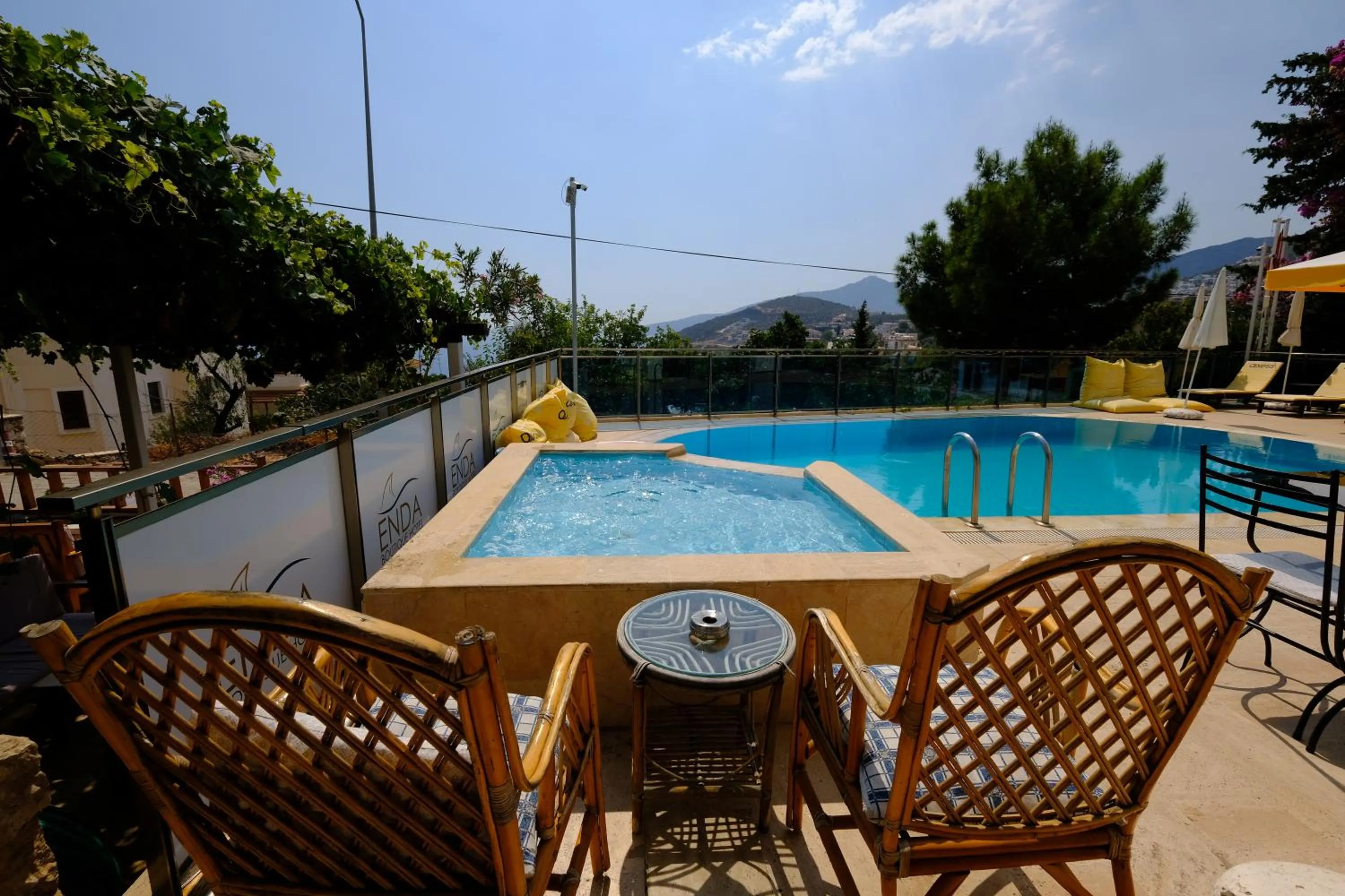 Swimming pool in Enda Boutique Hotel Kalkan