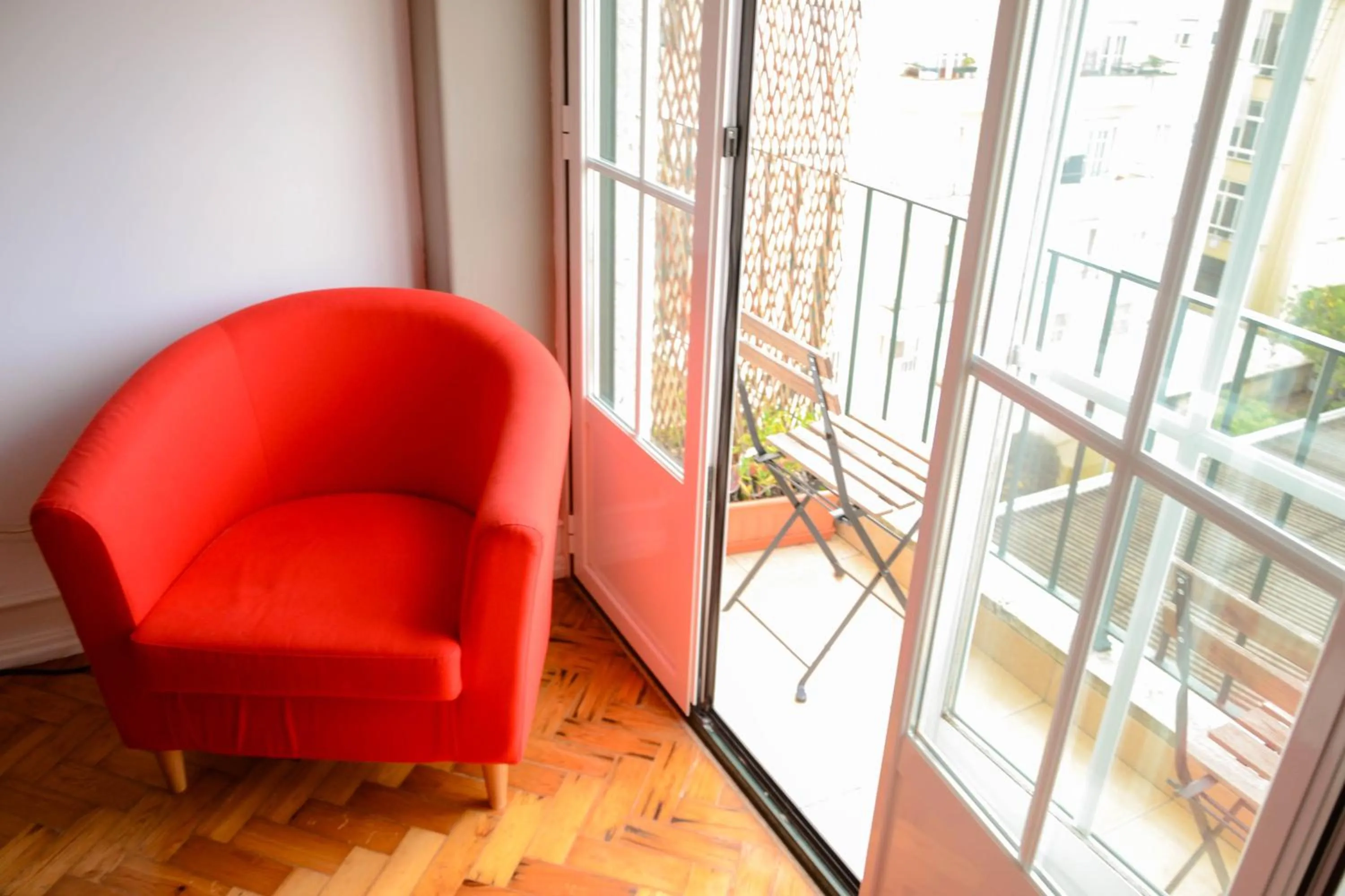 Balcony/Terrace in Alvalade II Airport Guest House