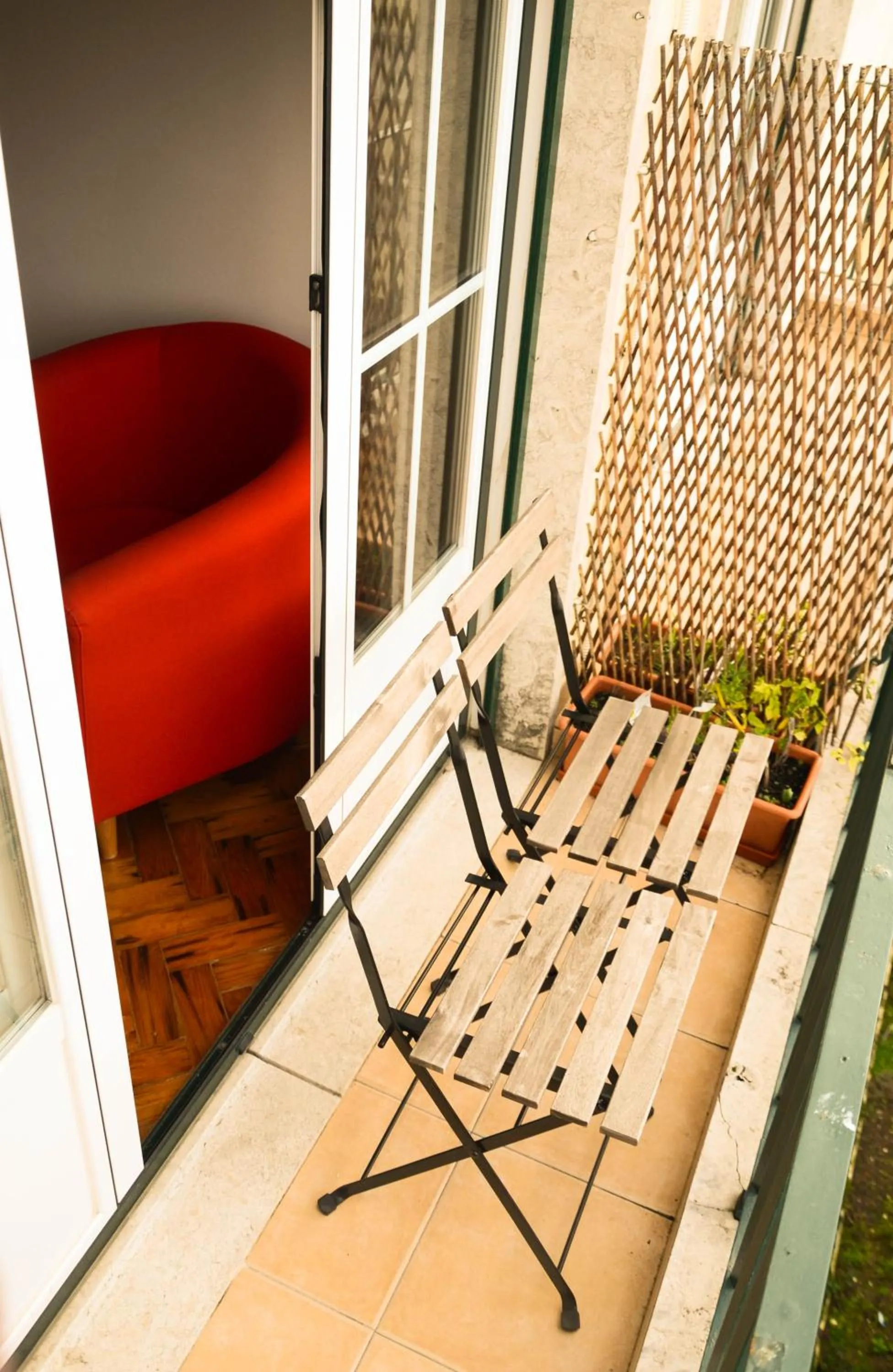 Balcony/Terrace in Alvalade II Airport Guest House