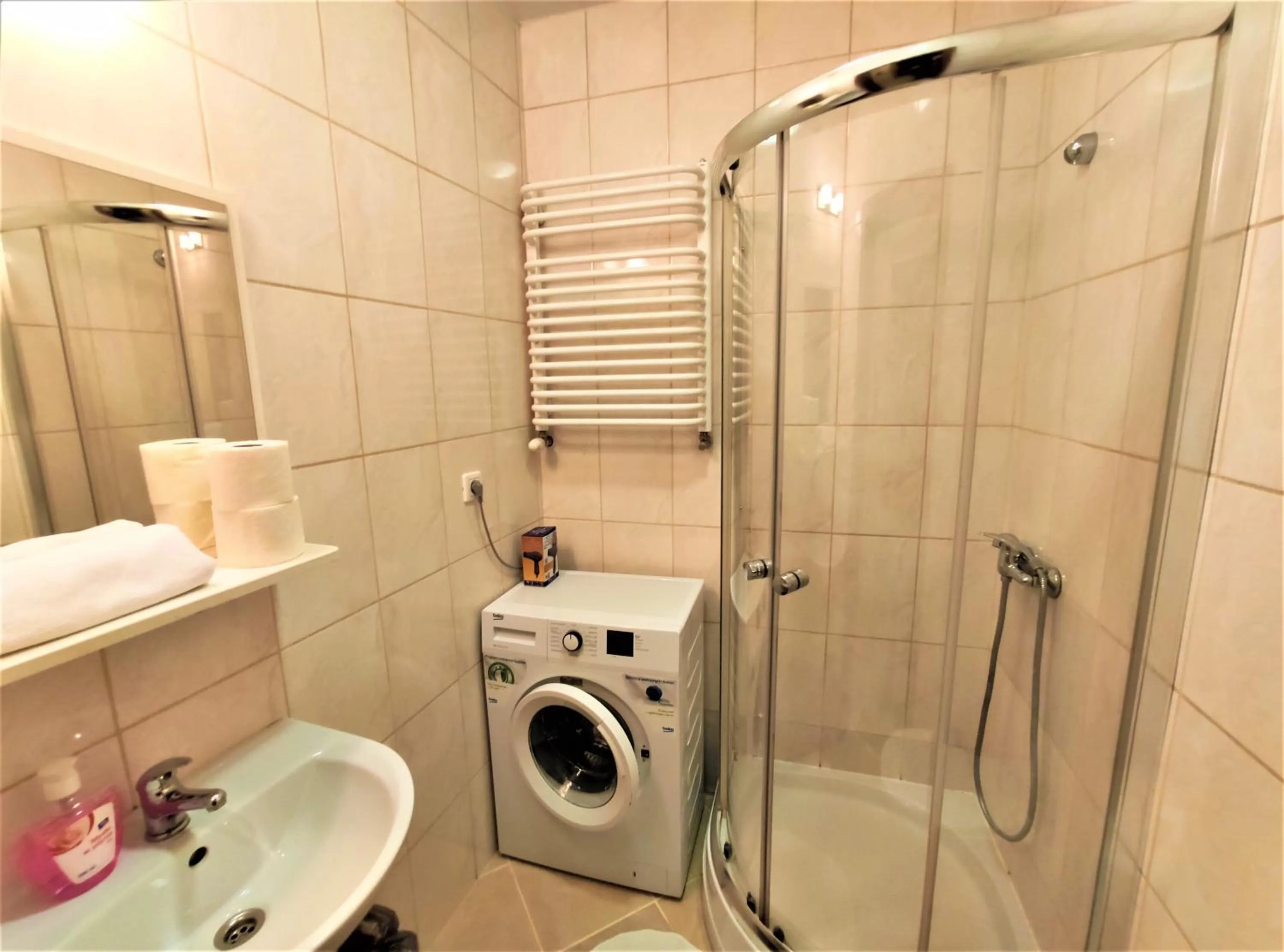 Bathroom in Abak Krakow Apartment