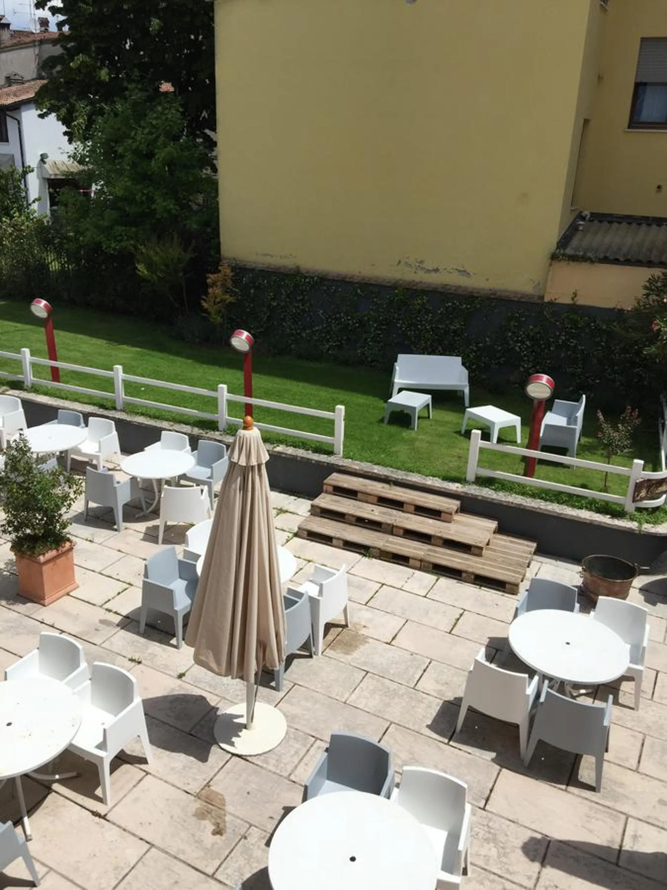 Garden in Albergo Al Cacciatore Tortellinando