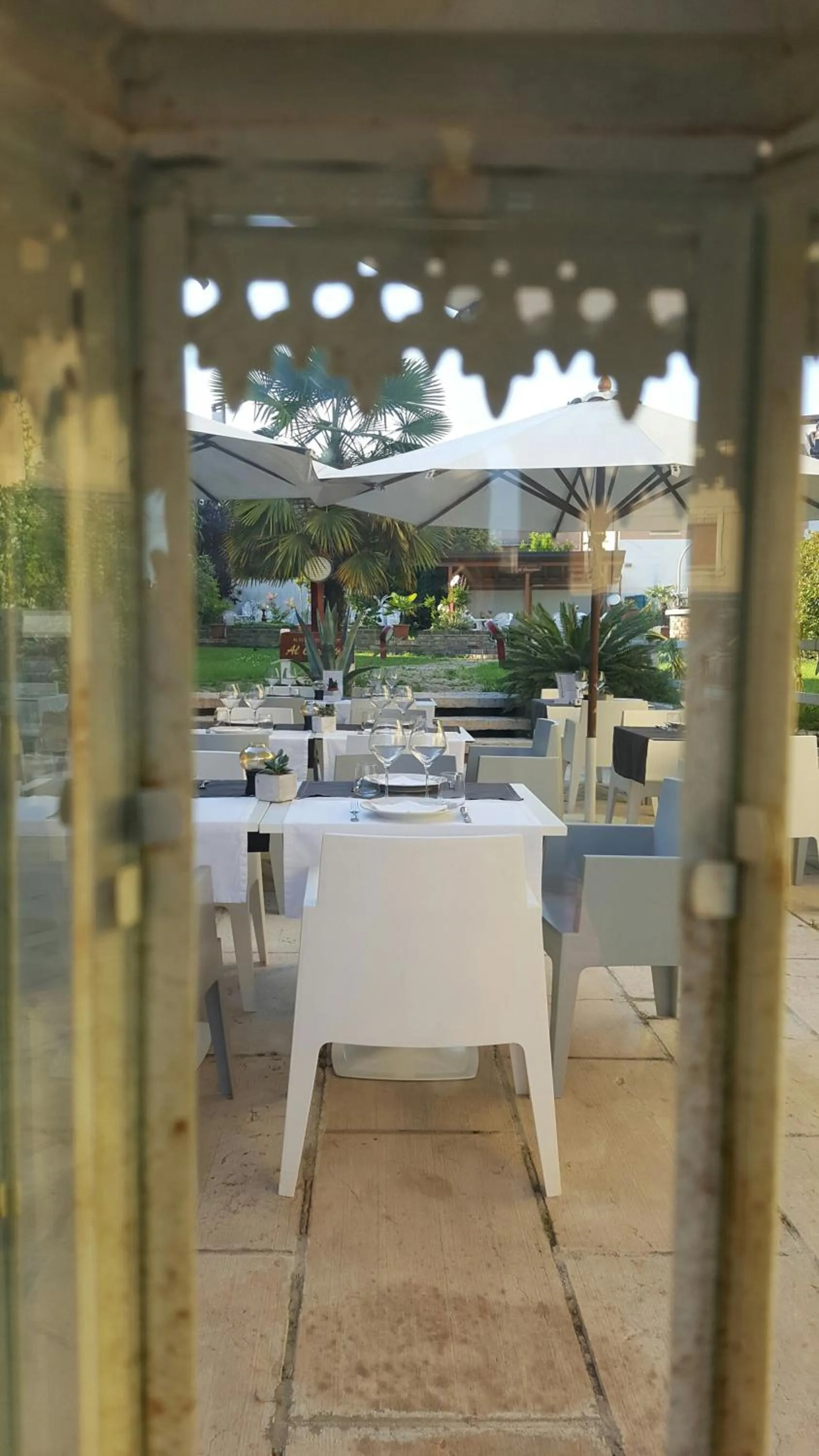 Garden in Albergo Al Cacciatore Tortellinando