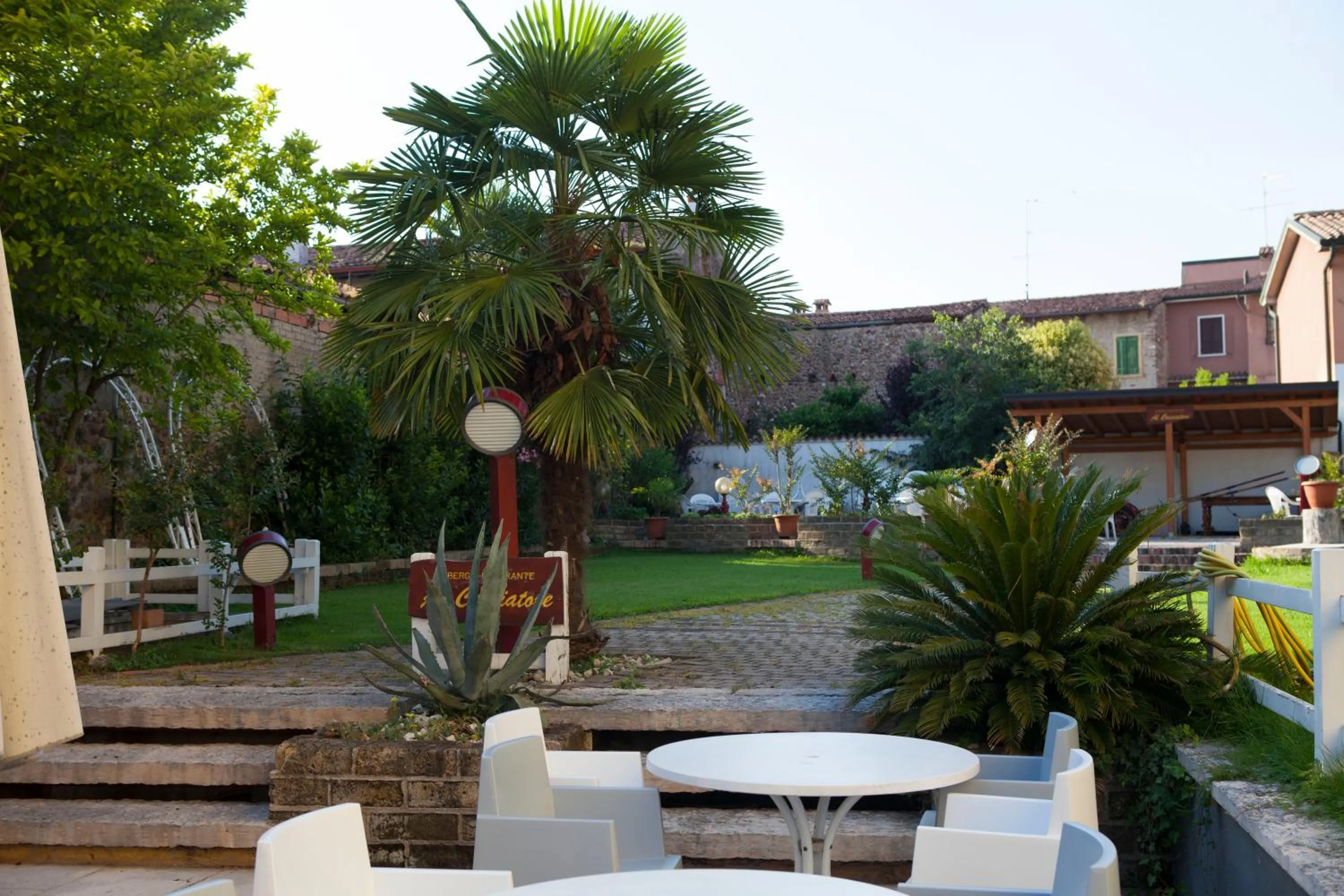 Garden in Albergo Al Cacciatore Tortellinando