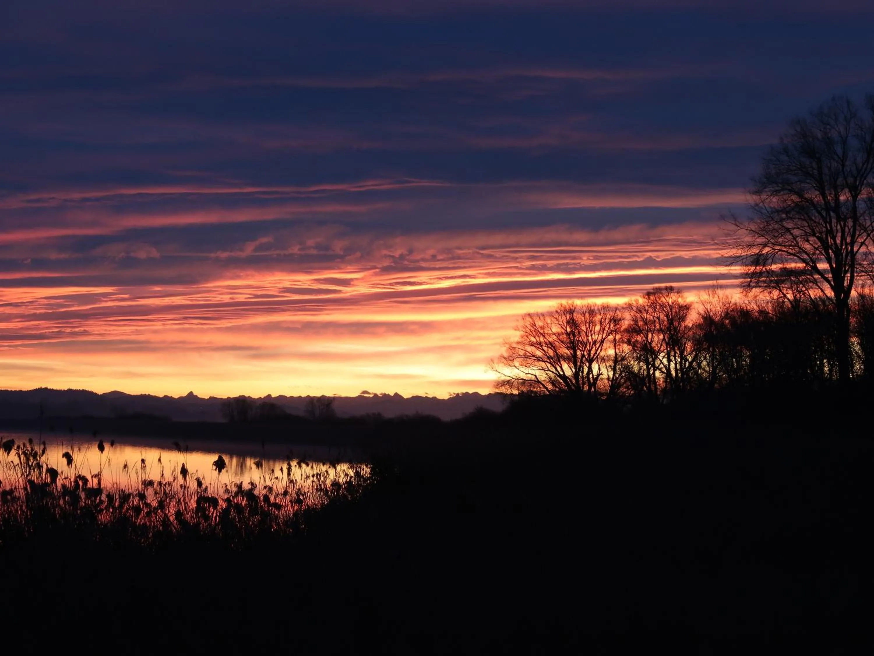 Sunrise in Hotel Christine