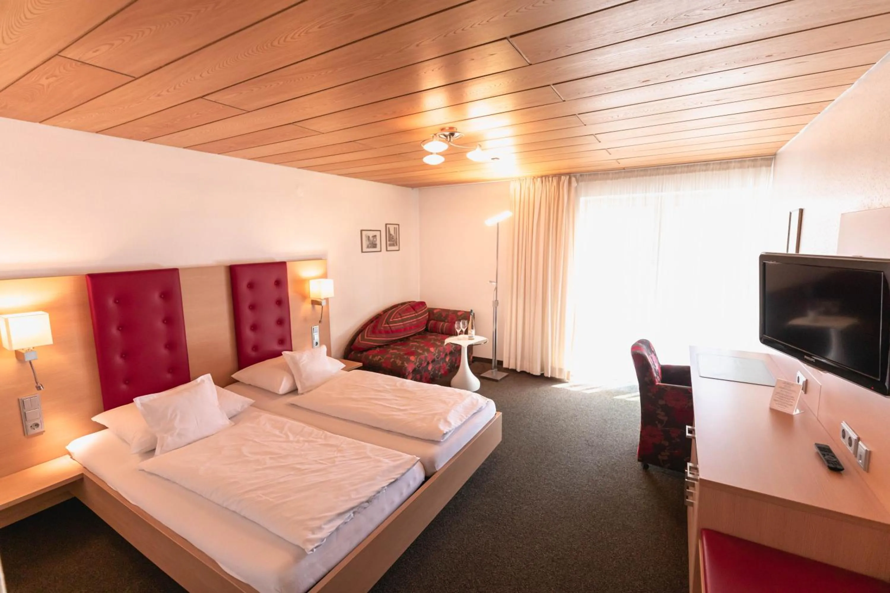 Photo of the whole room, Bed in Hotel Christine
