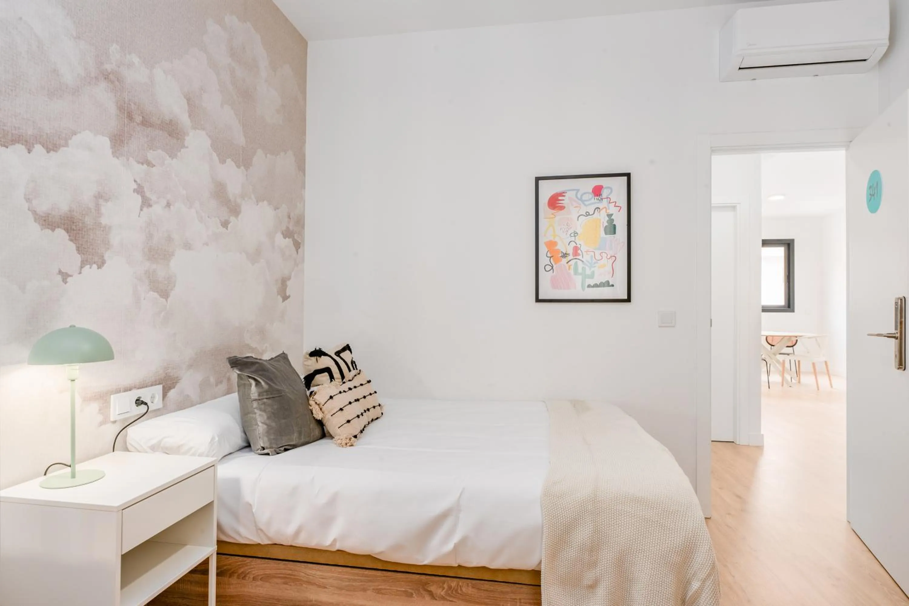 Bed in Live It Malaga