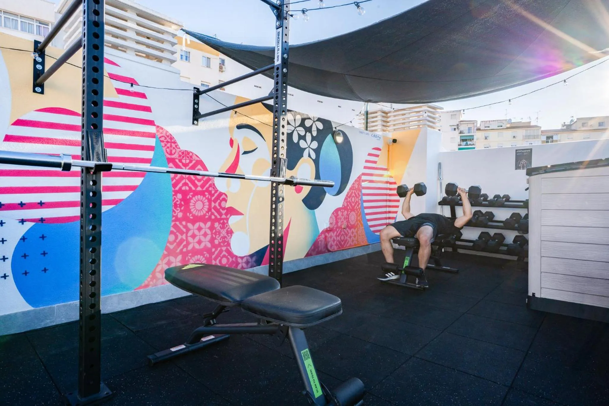 Fitness centre/facilities in Live It Malaga