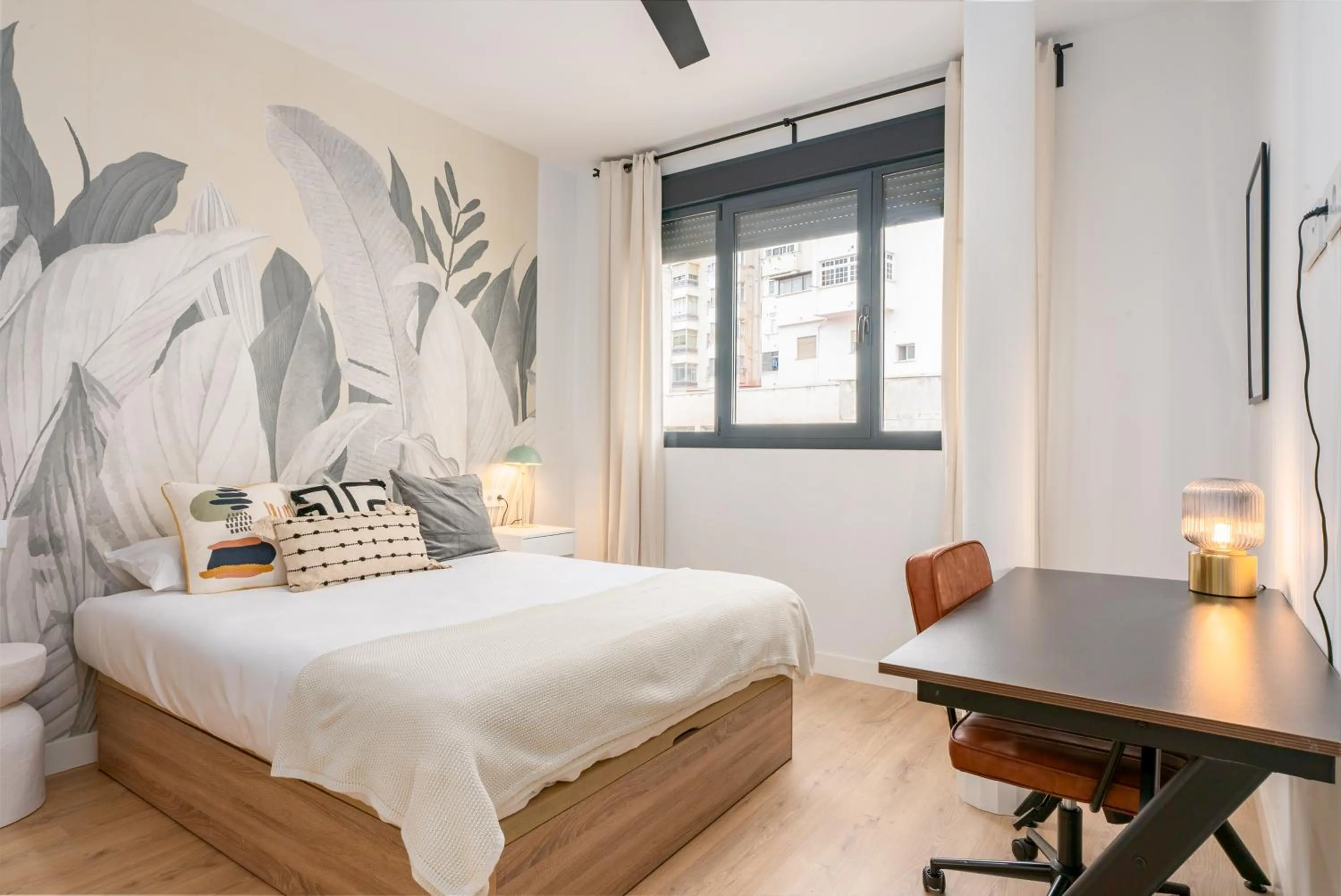 Bedroom, Bed in Live It Malaga