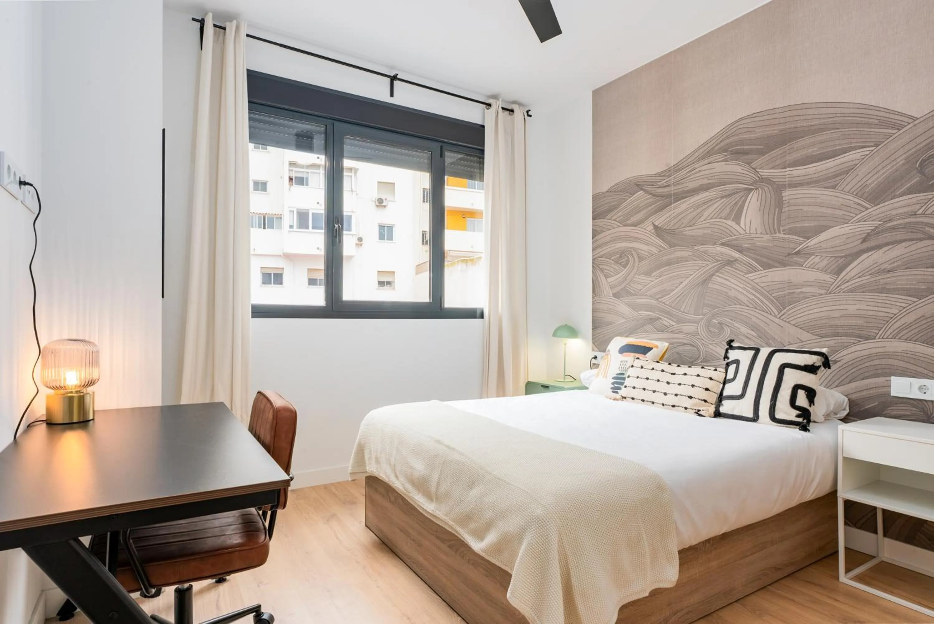 Bedroom, Bed in Live It Malaga