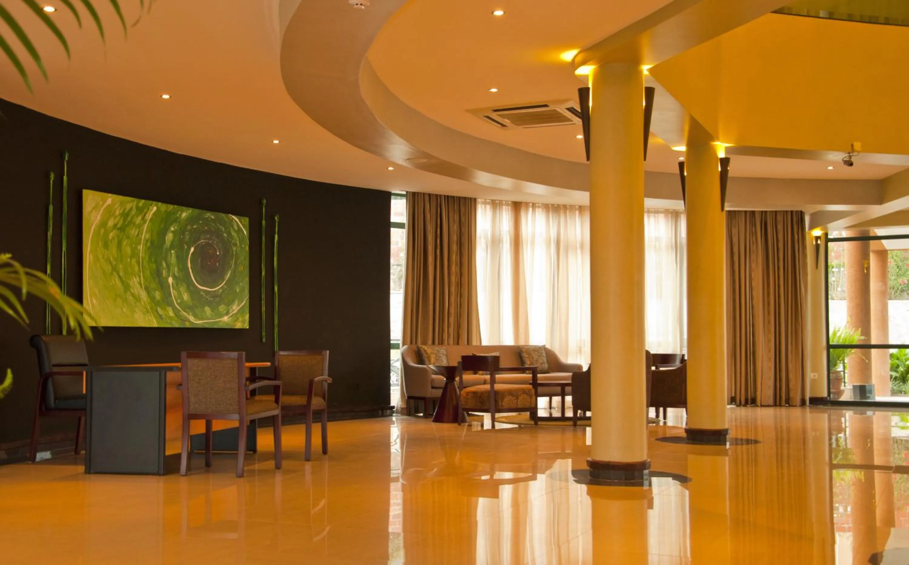 Lobby or reception in Gorillas Golf Hotel