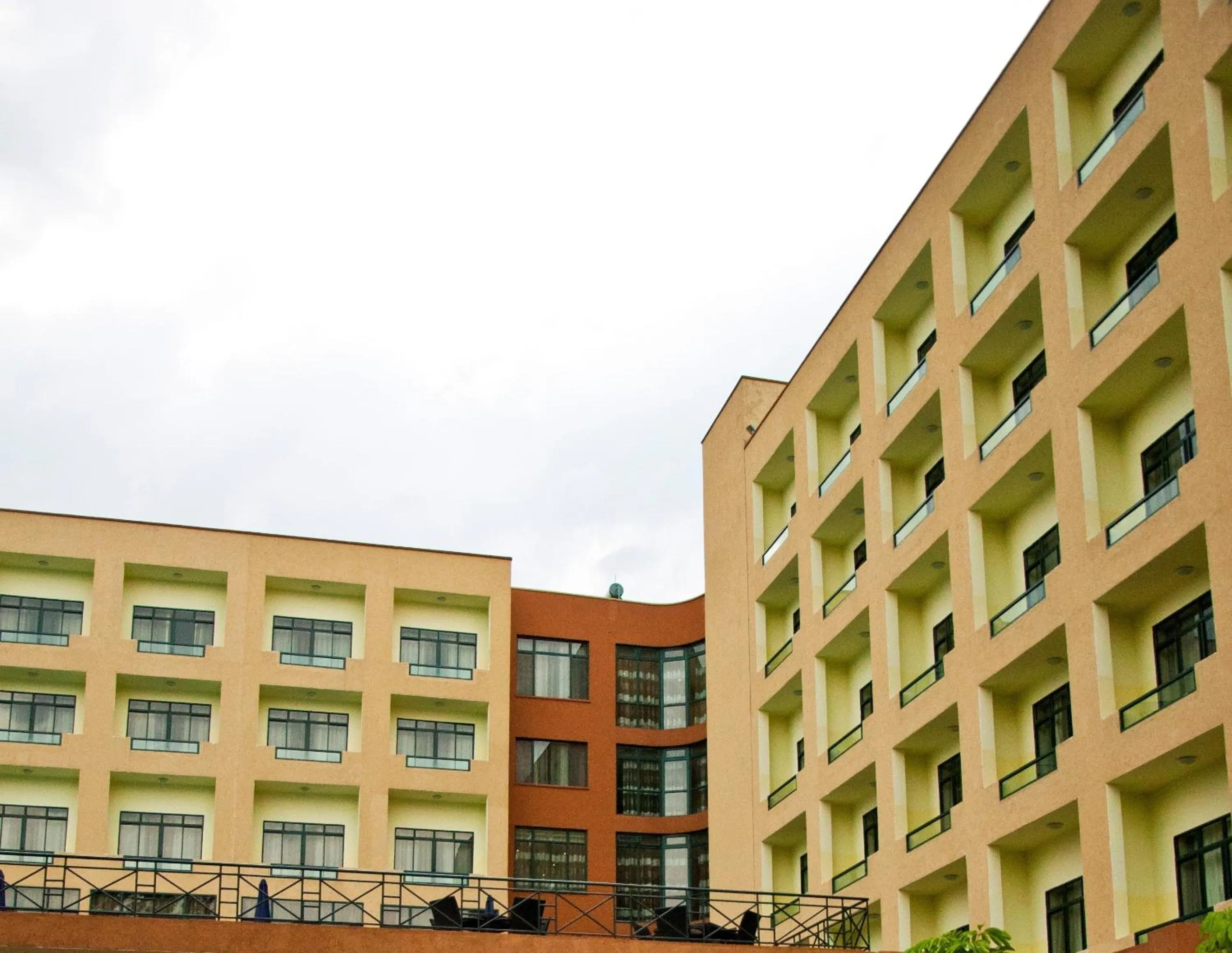 Garden view in Gorillas Golf Hotel