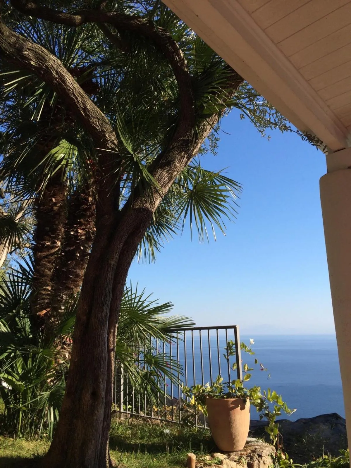 Garden in b&b I Limoni