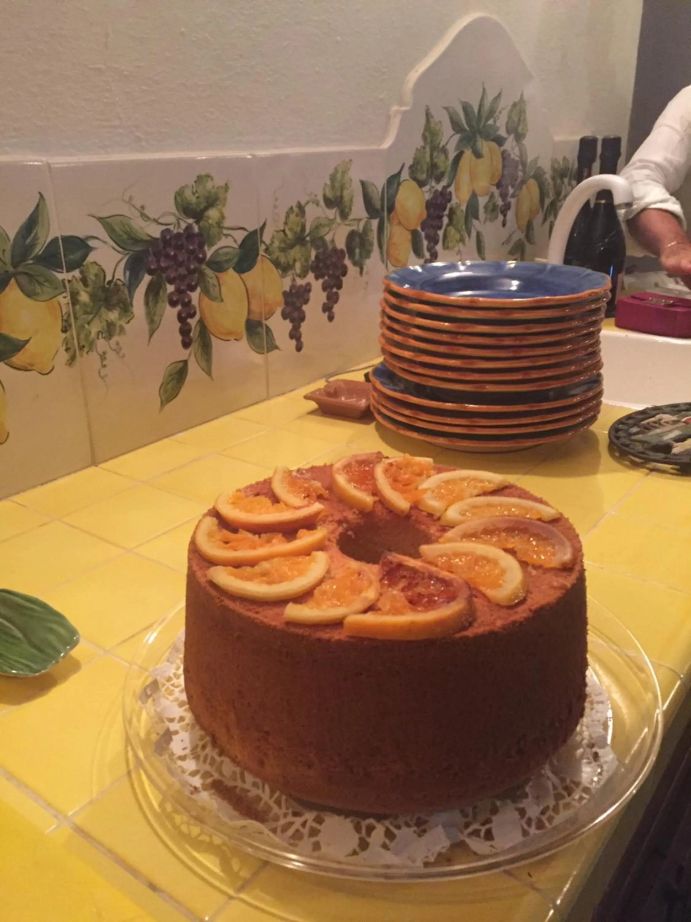 Food close-up in b&b I Limoni