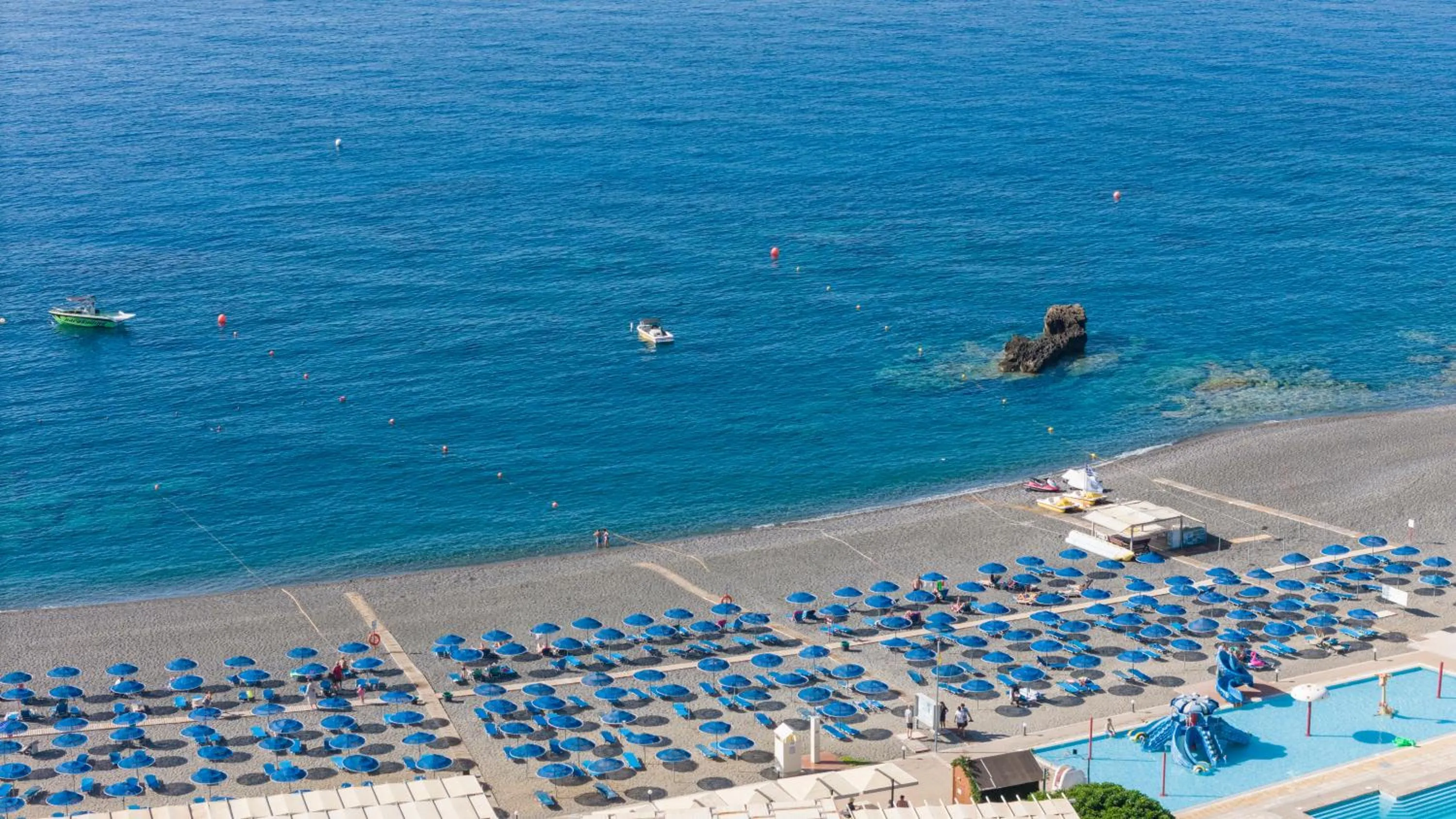 Natural landscape in Mare Blue Hotel