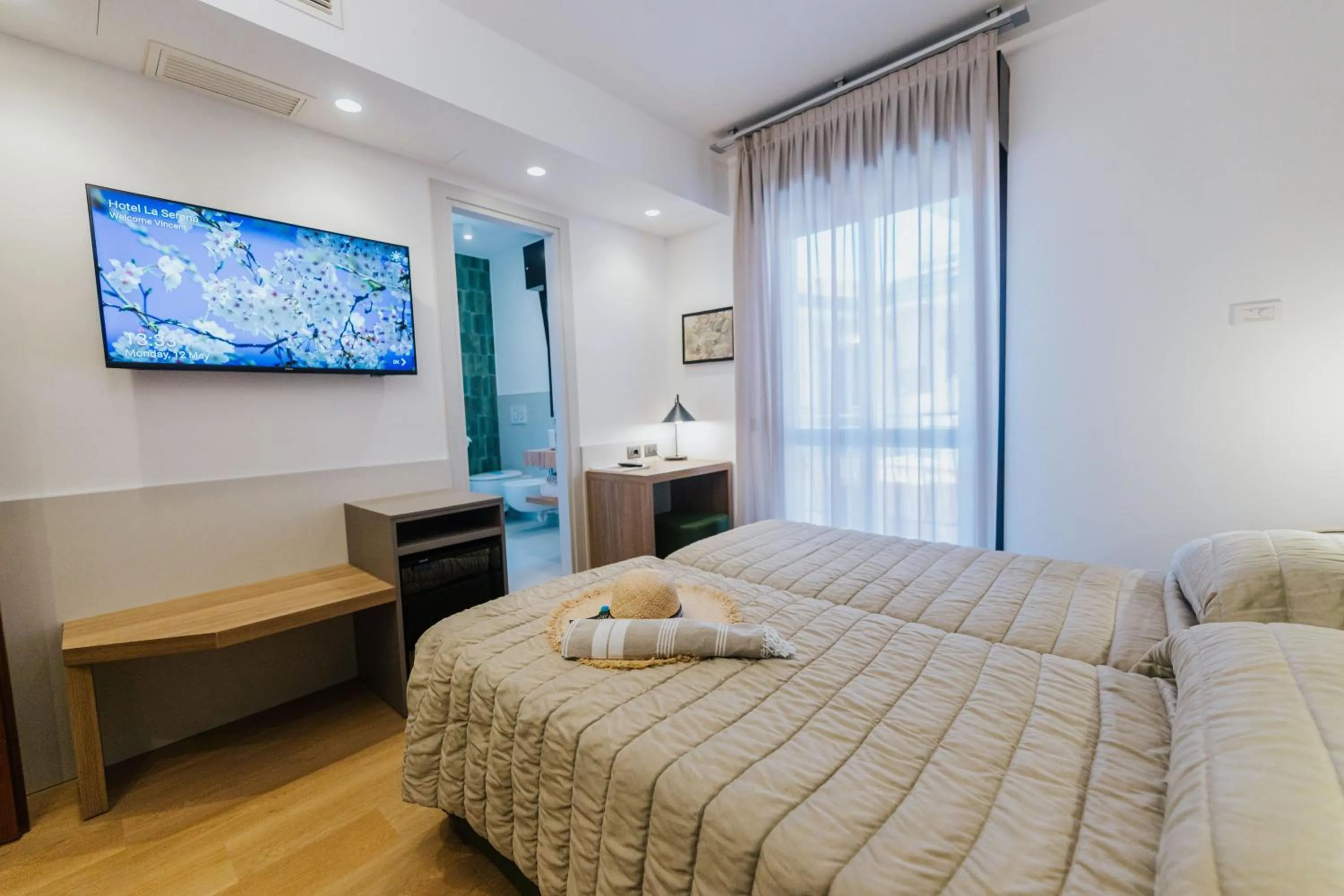 Bed in Hotel La Serena