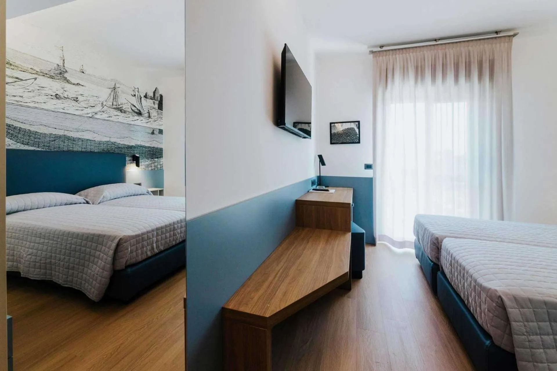 Bed in Hotel La Serena