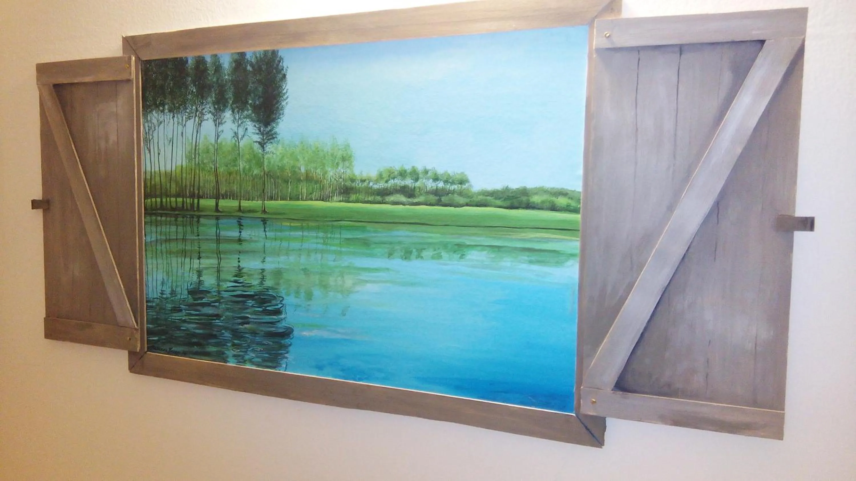 Decorative detail in La Casa delle Betulle