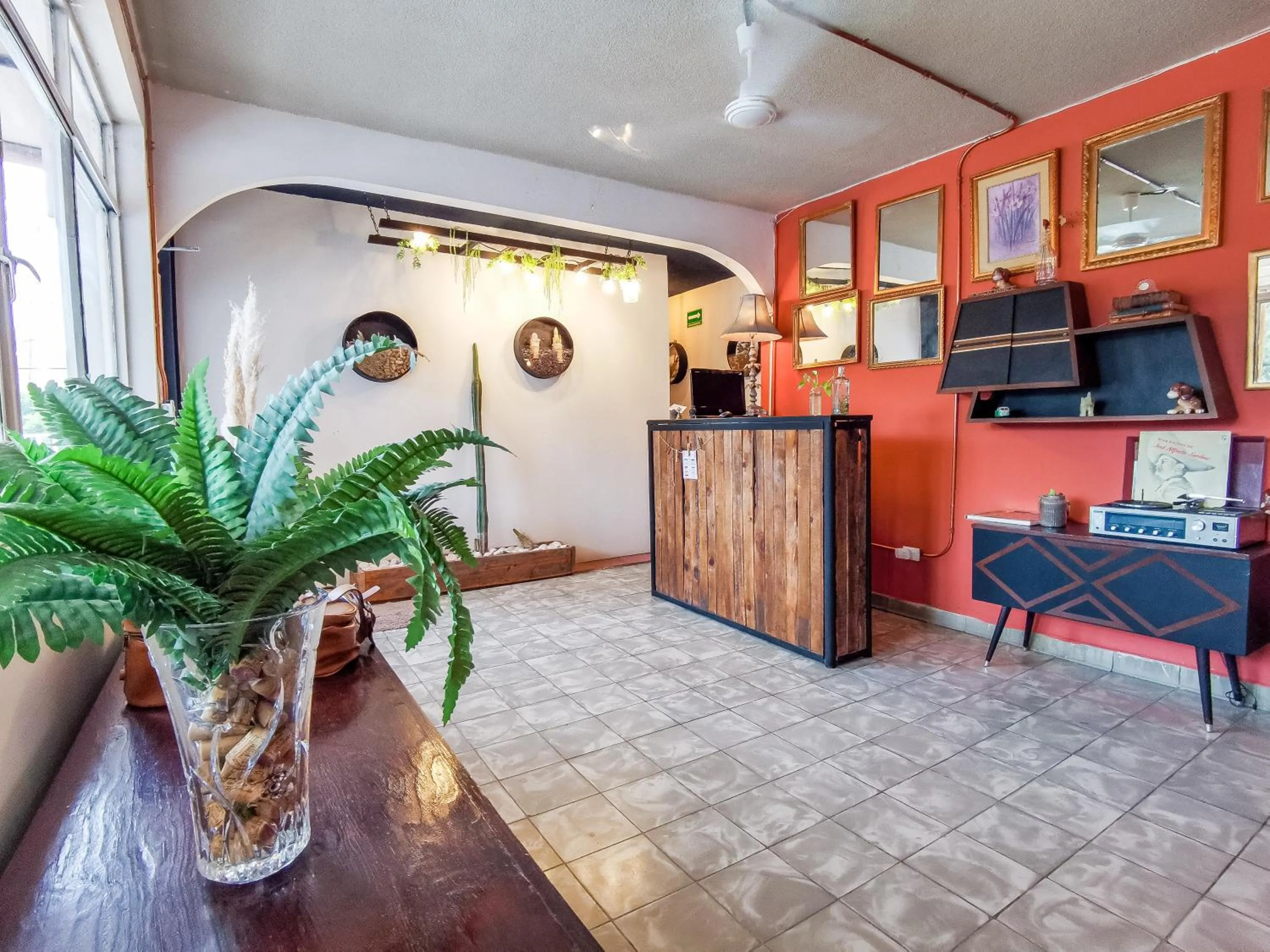 Lobby or reception in Hotel Casa los Abuelos