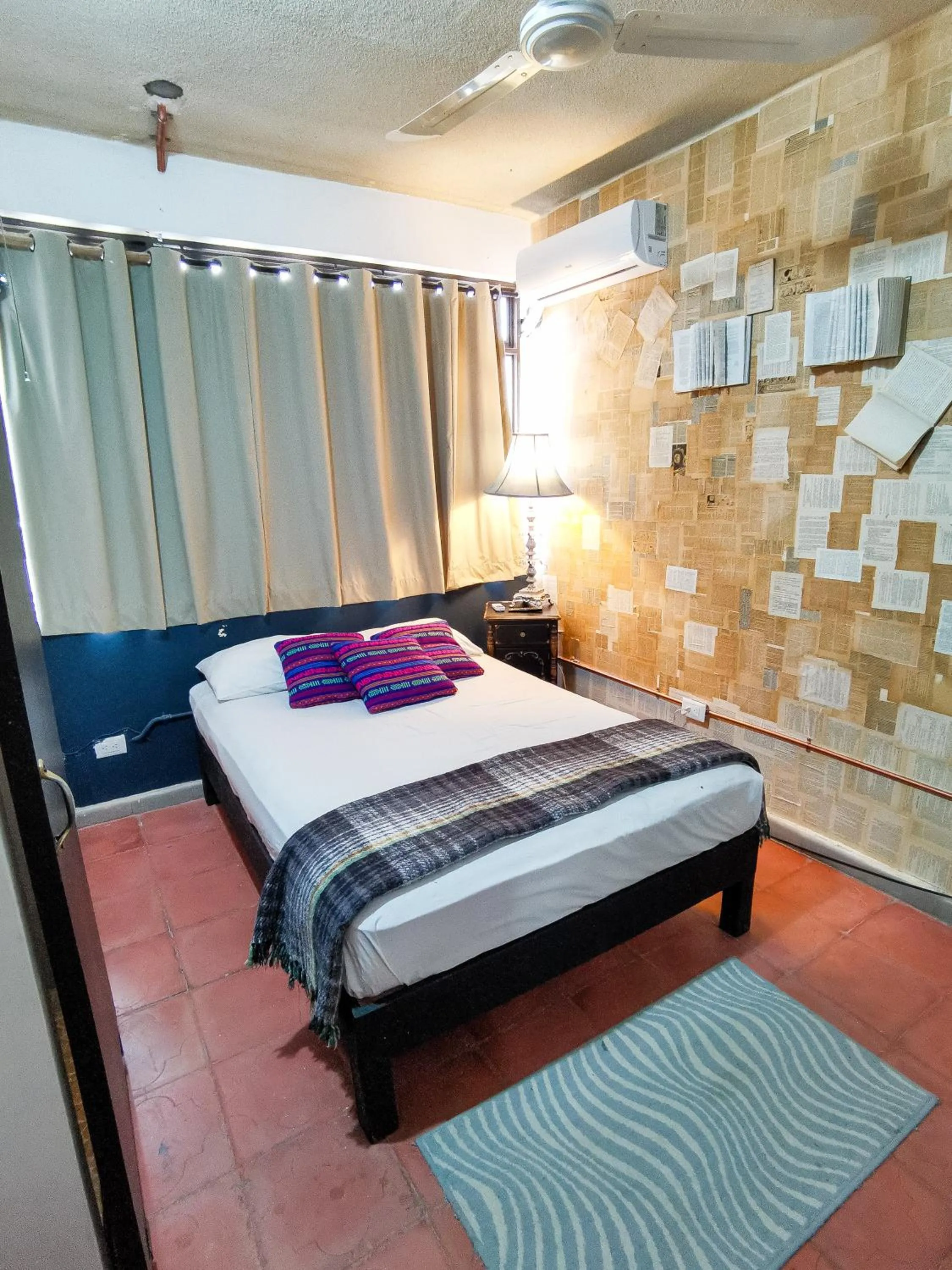 Bed in Hotel Casa los Abuelos