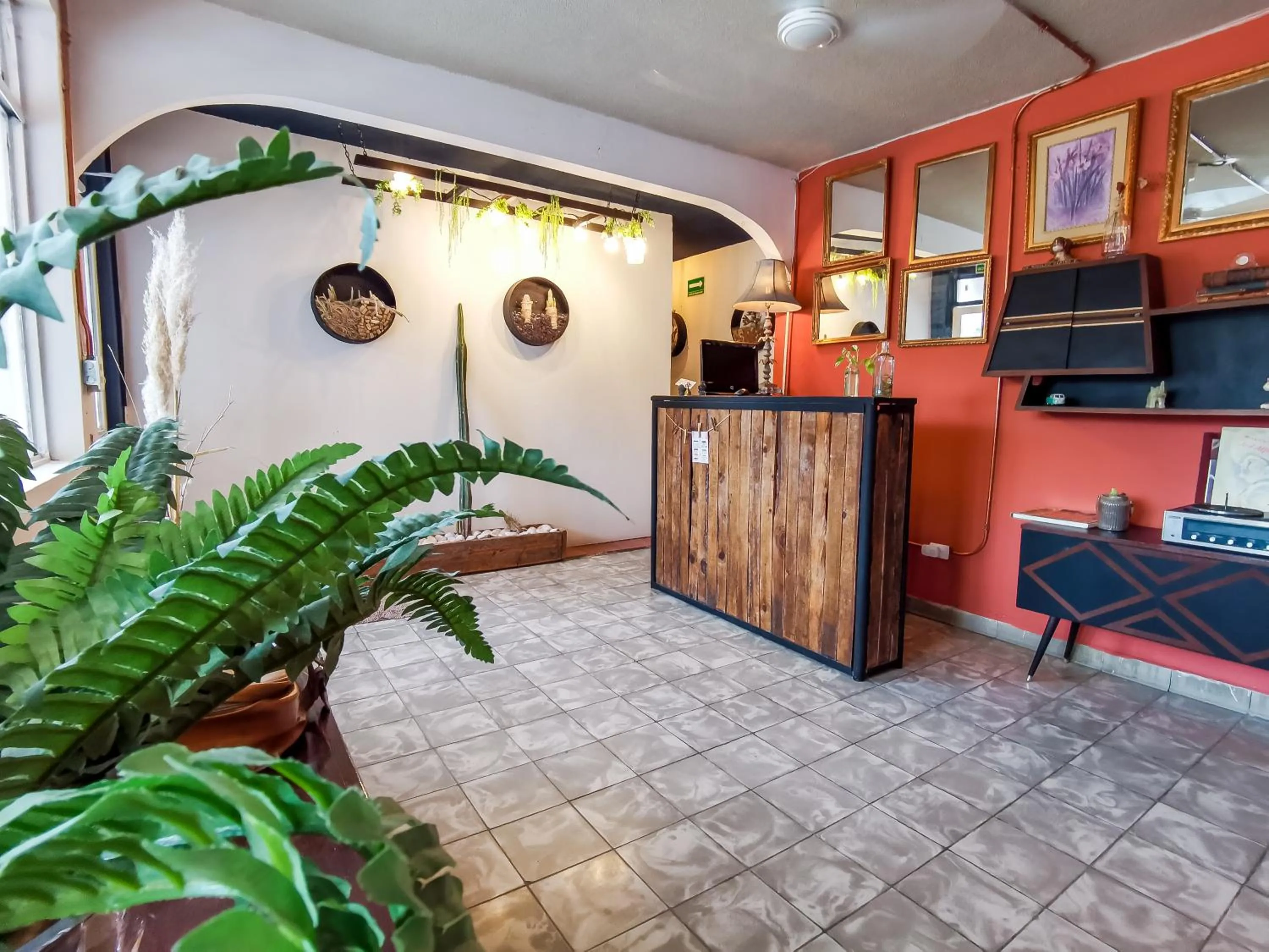 Lobby or reception in Hotel Casa los Abuelos