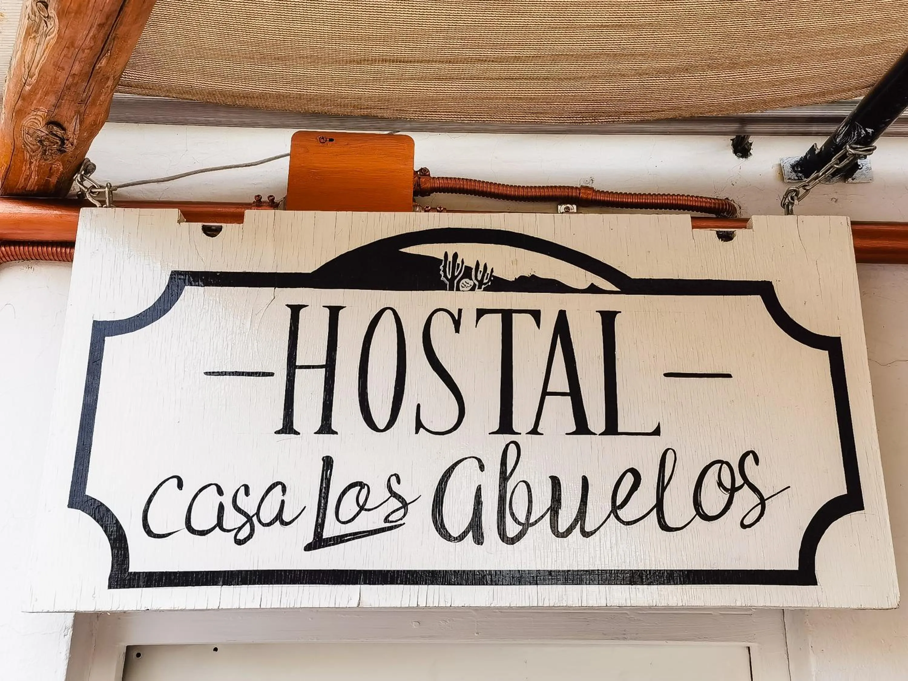 Logo/Certificate/Sign in Hotel Casa los Abuelos