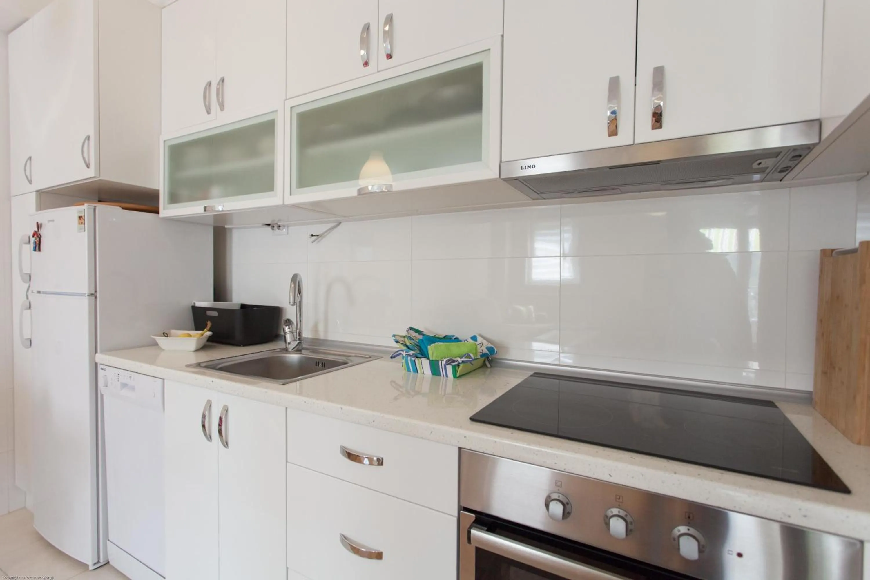 Kitchen or kitchenette in Apartment Skopje