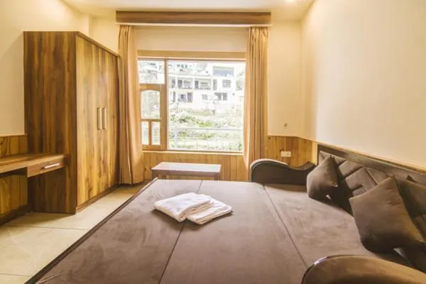 Bed in WOW STAYZ2 Hotel The Lodge