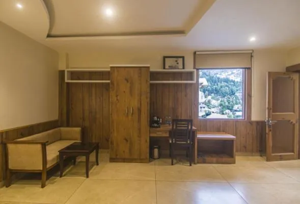 Seating area in WOW STAYZ2 Hotel The Lodge