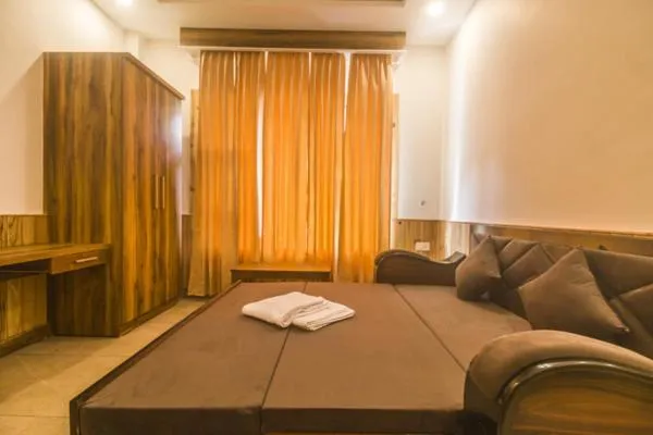 Bed in WOW STAYZ2 Hotel The Lodge