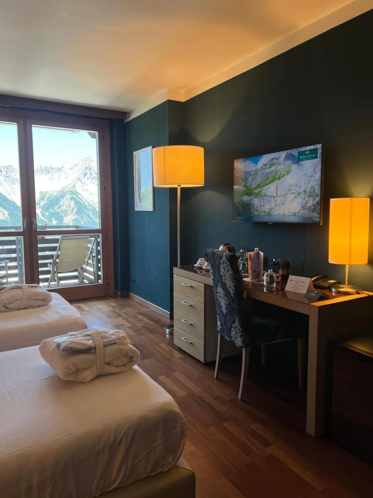 Bed in Savoia Resort