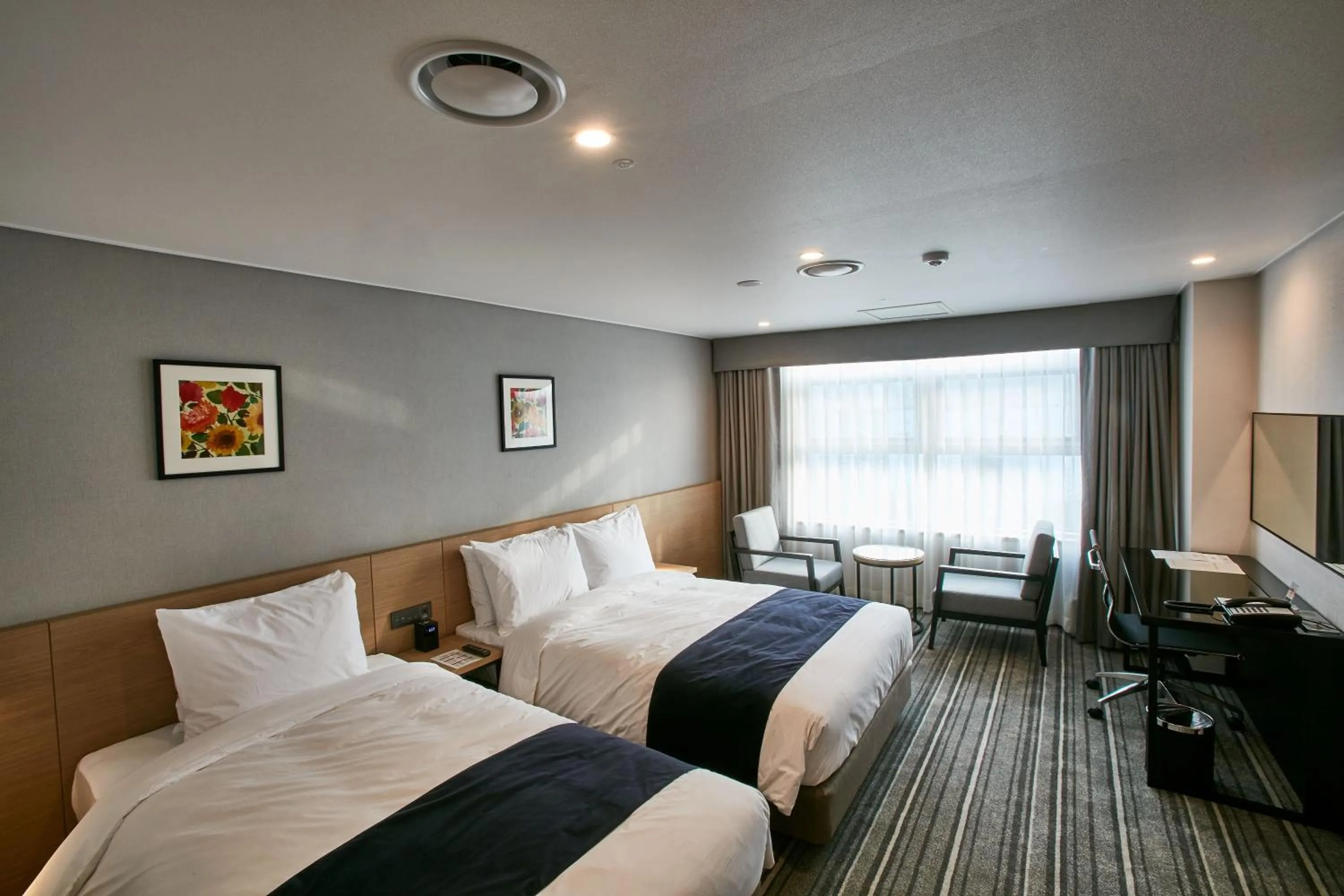 Bed in Island Castle Hotel & Waterpark