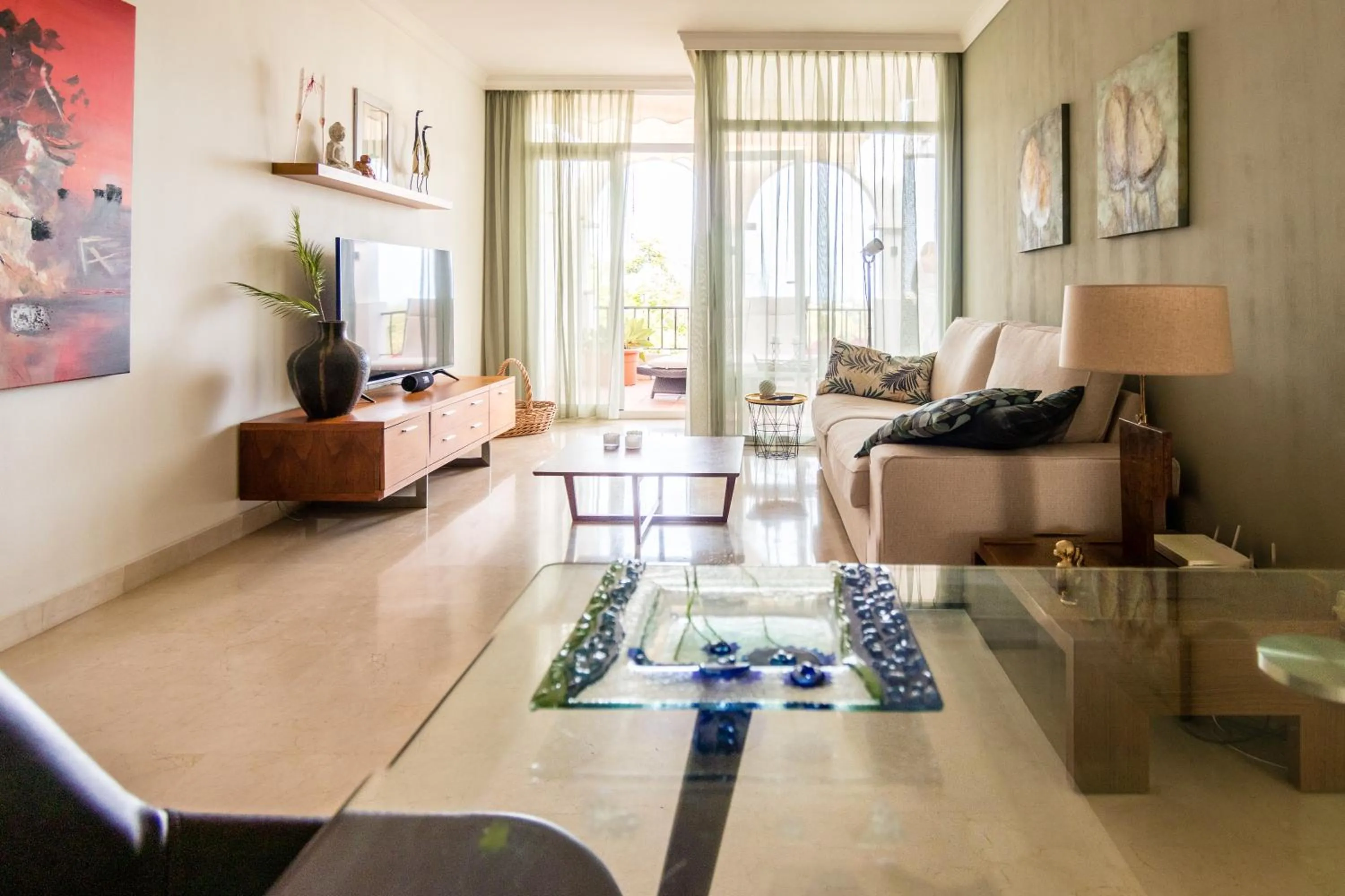 appartement gelegen aan de golfbaan op La Quinta Benahavis Marbella
