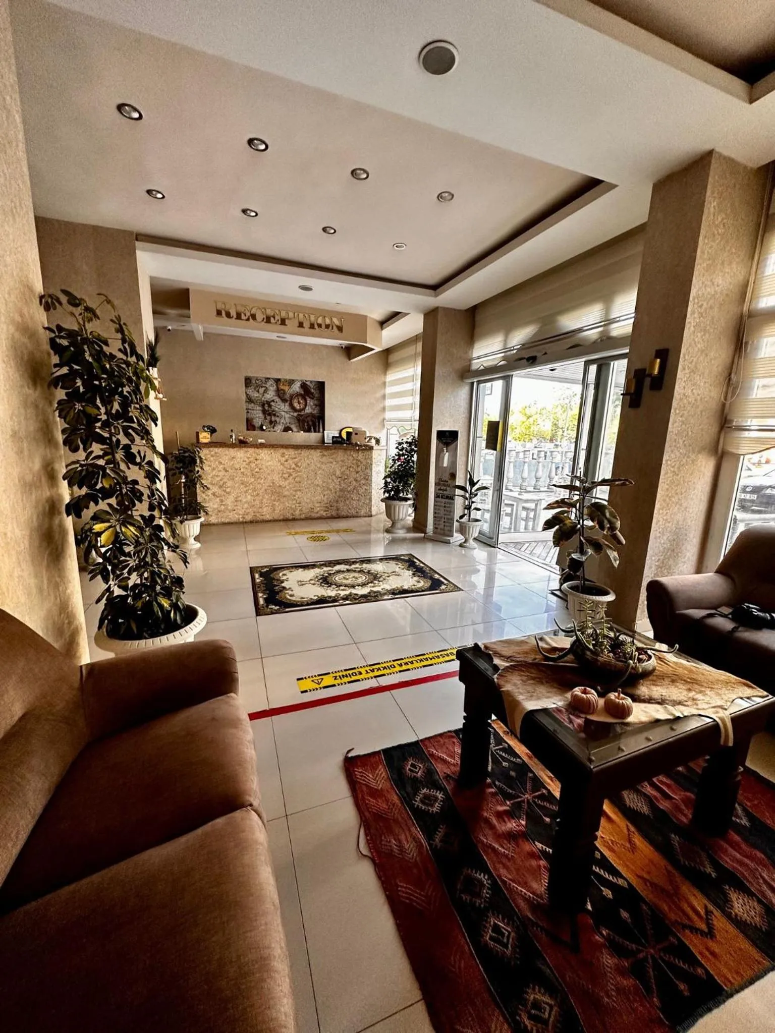 Living room in Hotel seven park