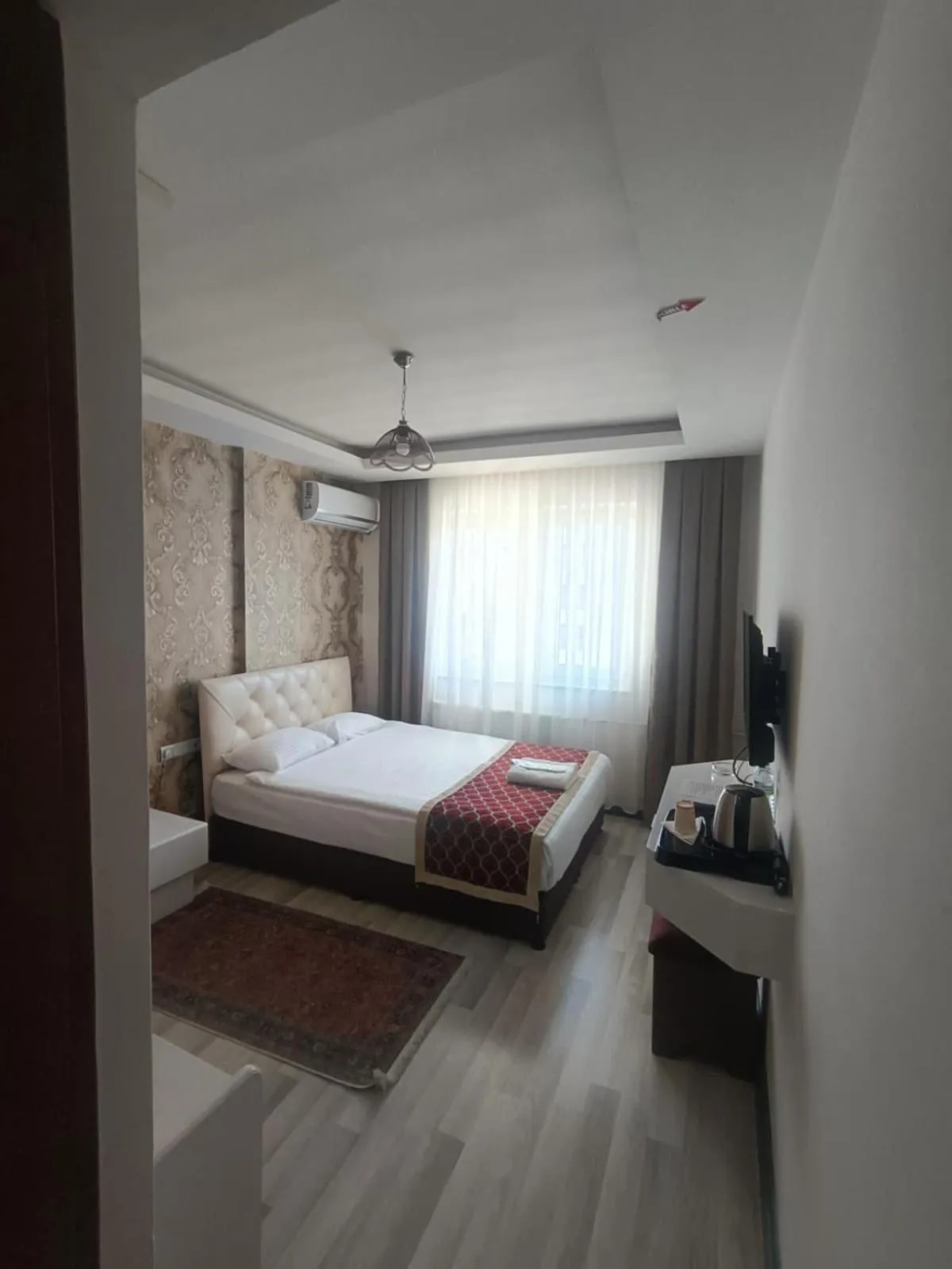 Bedroom, Bed in Hotel seven park