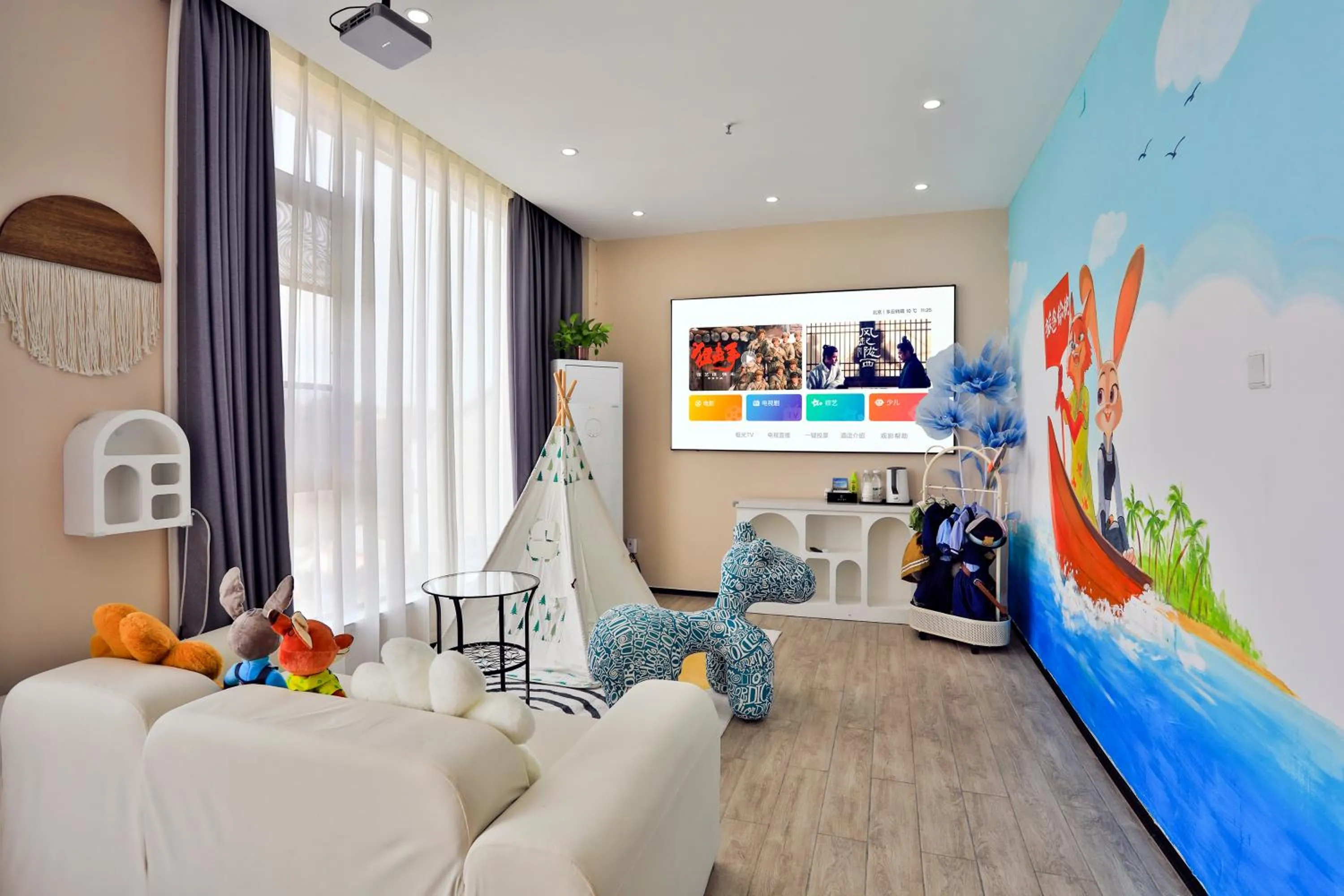 Living room in Chuxin Moshe Hotel