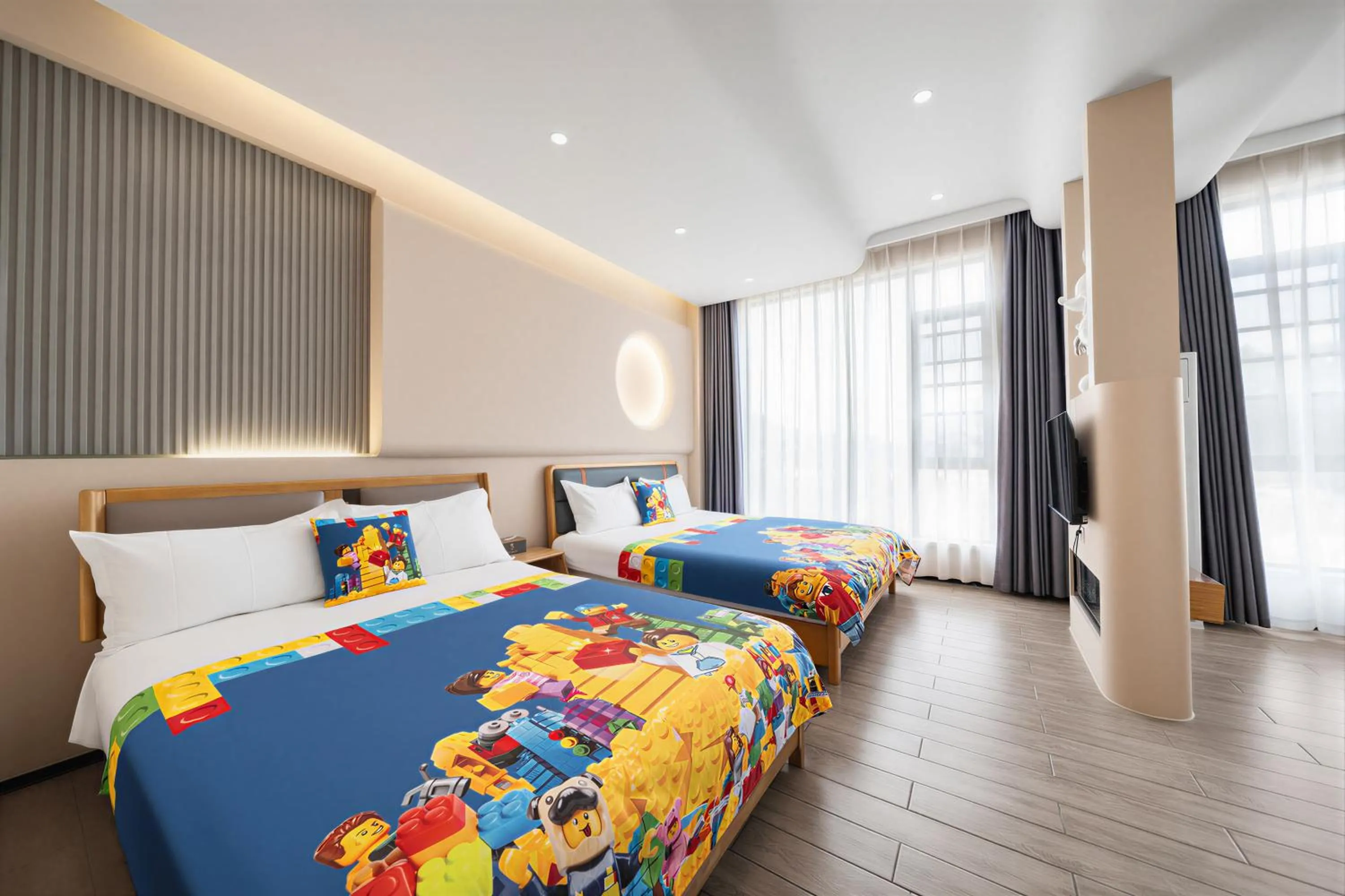 Bed in Chuxin Moshe Hotel