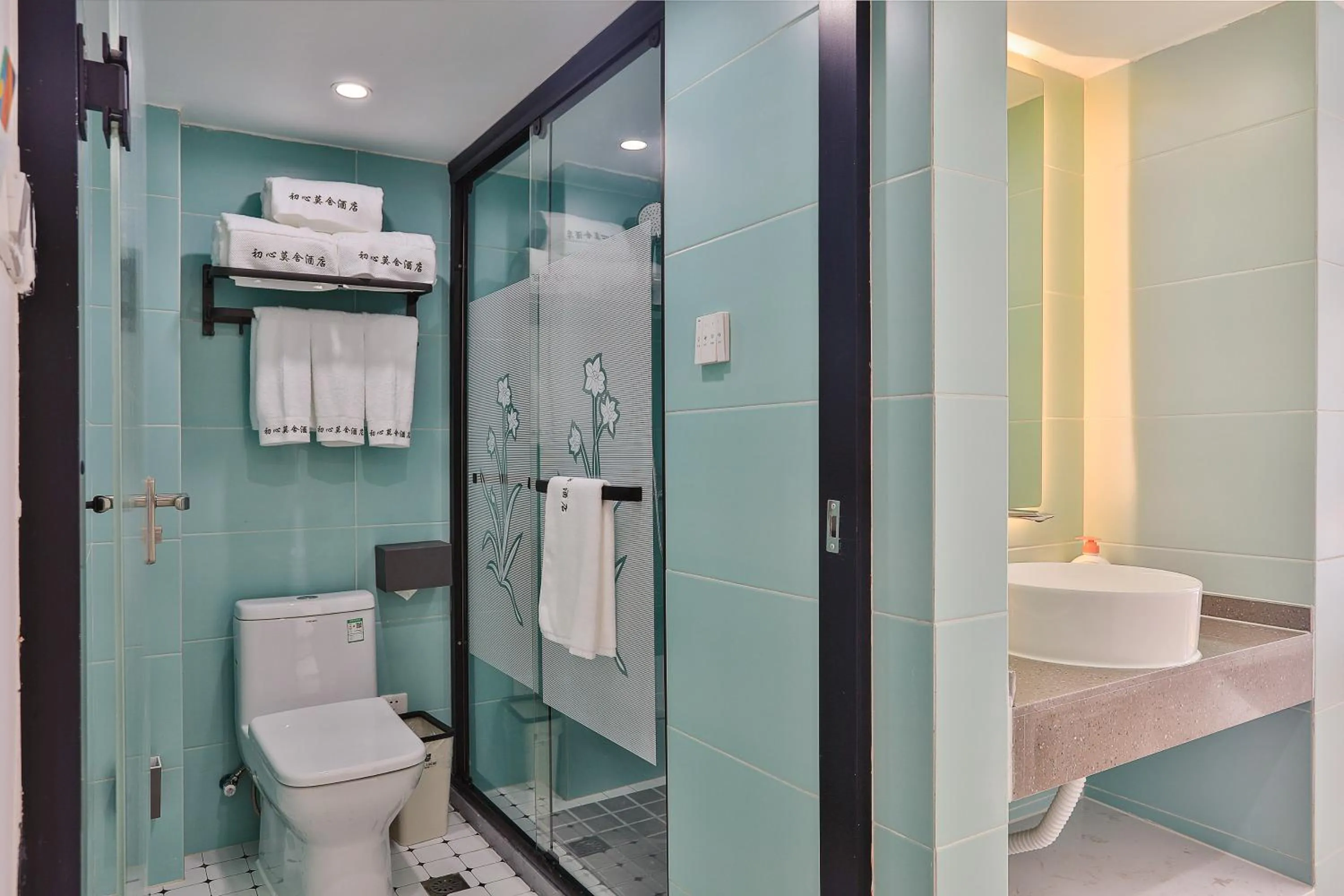 Shower in Chuxin Moshe Hotel
