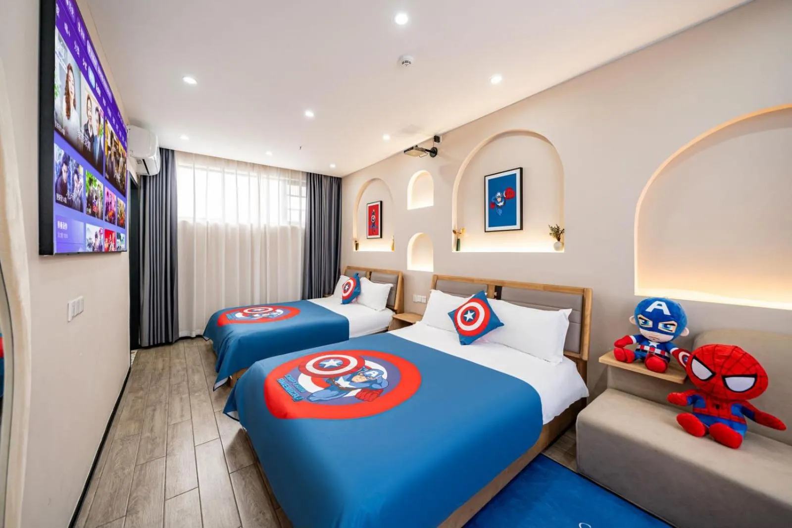 Photo of the whole room, Bed in Chuxin Moshe Hotel