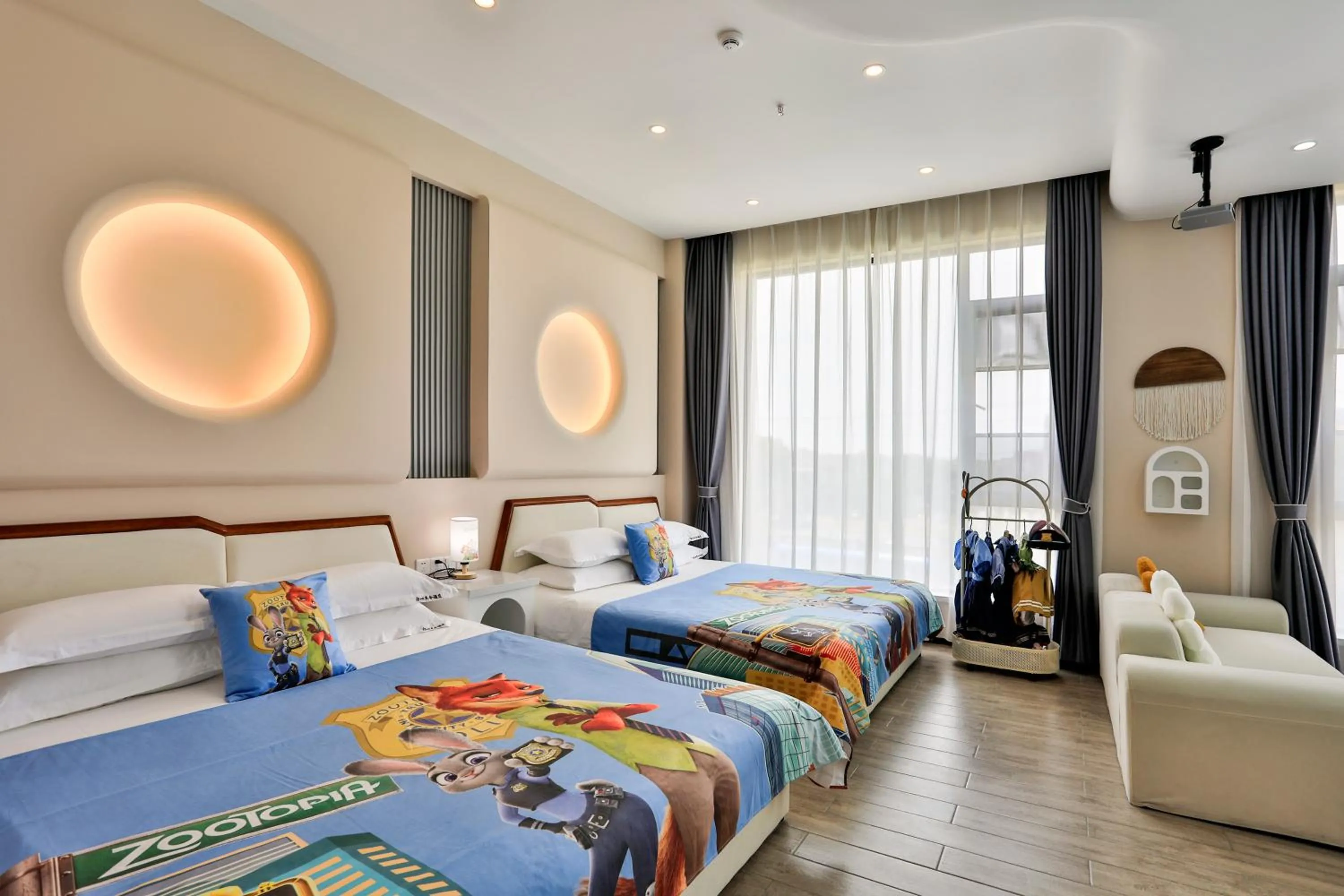 Photo of the whole room, Bed in Chuxin Moshe Hotel