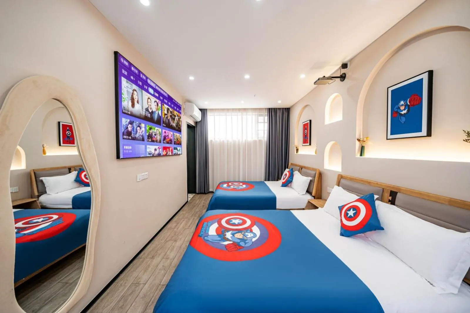 Photo of the whole room, Bed in Chuxin Moshe Hotel