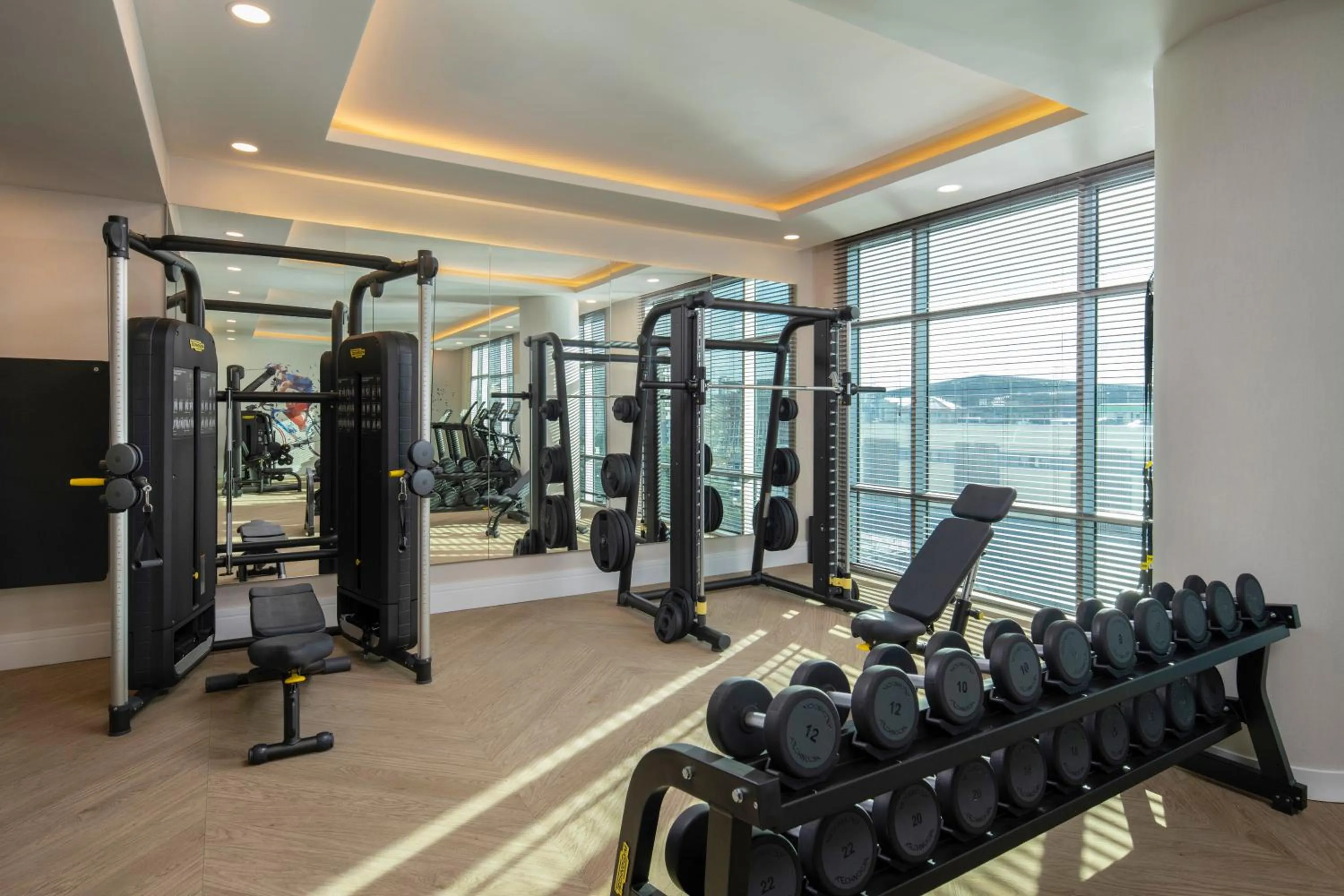 Fitness centre/facilities in Hyatt Centric Santo Domingo