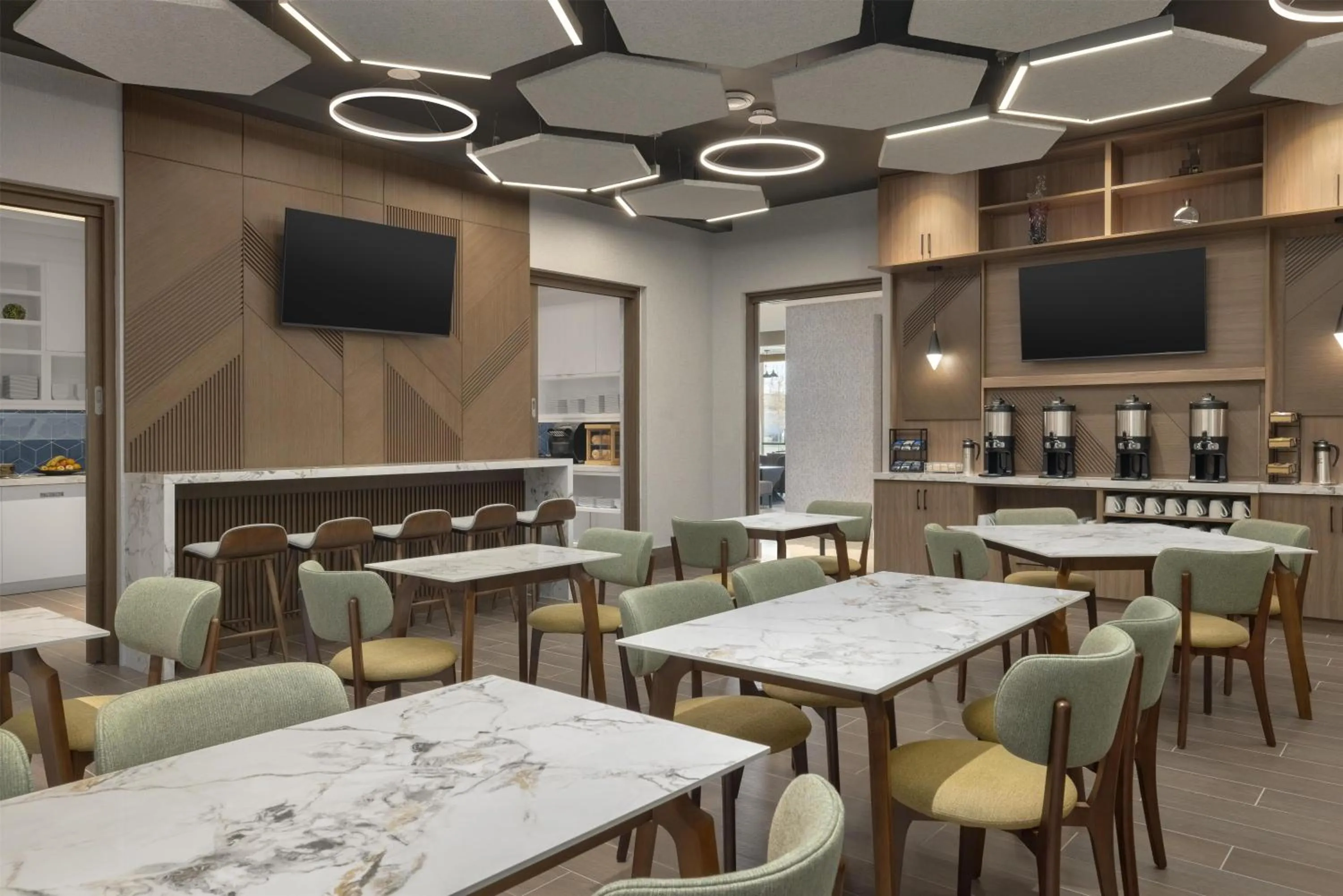 Restaurant/places to eat in Hyatt Place Windsor