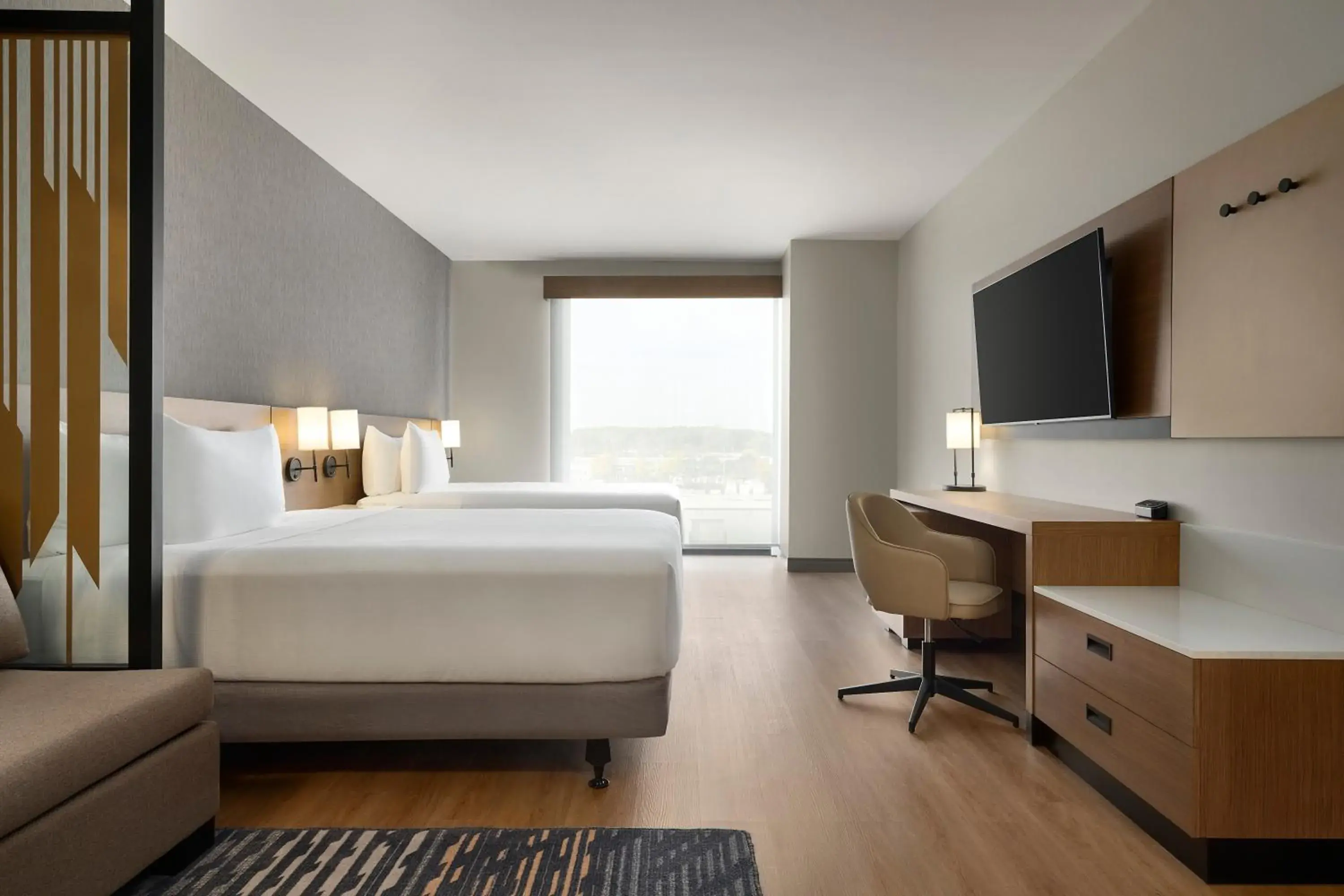 Bed in Hyatt Place Windsor Bed in Hyatt Place Windsor