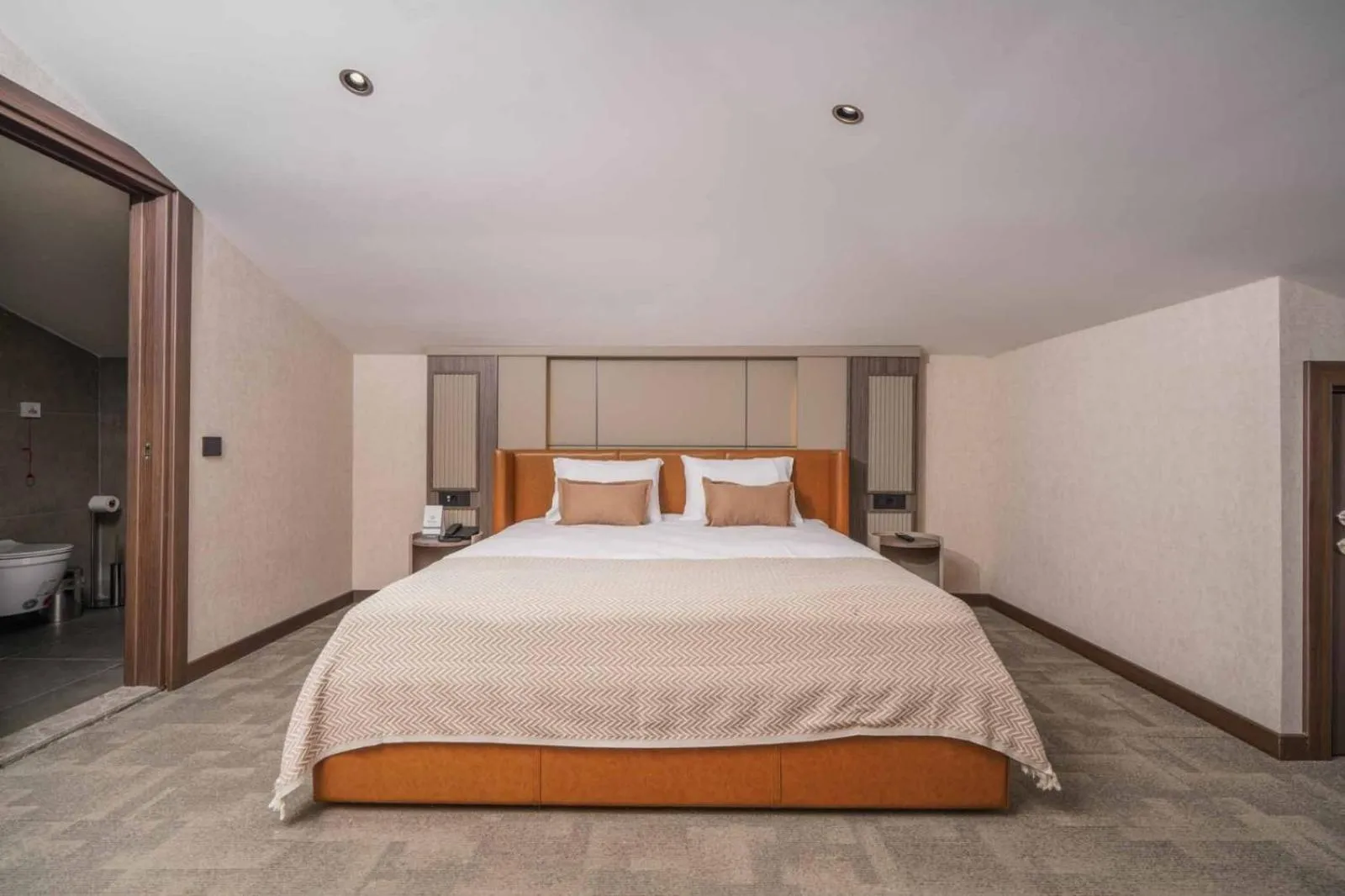 Bed in Byon Hotel Şile