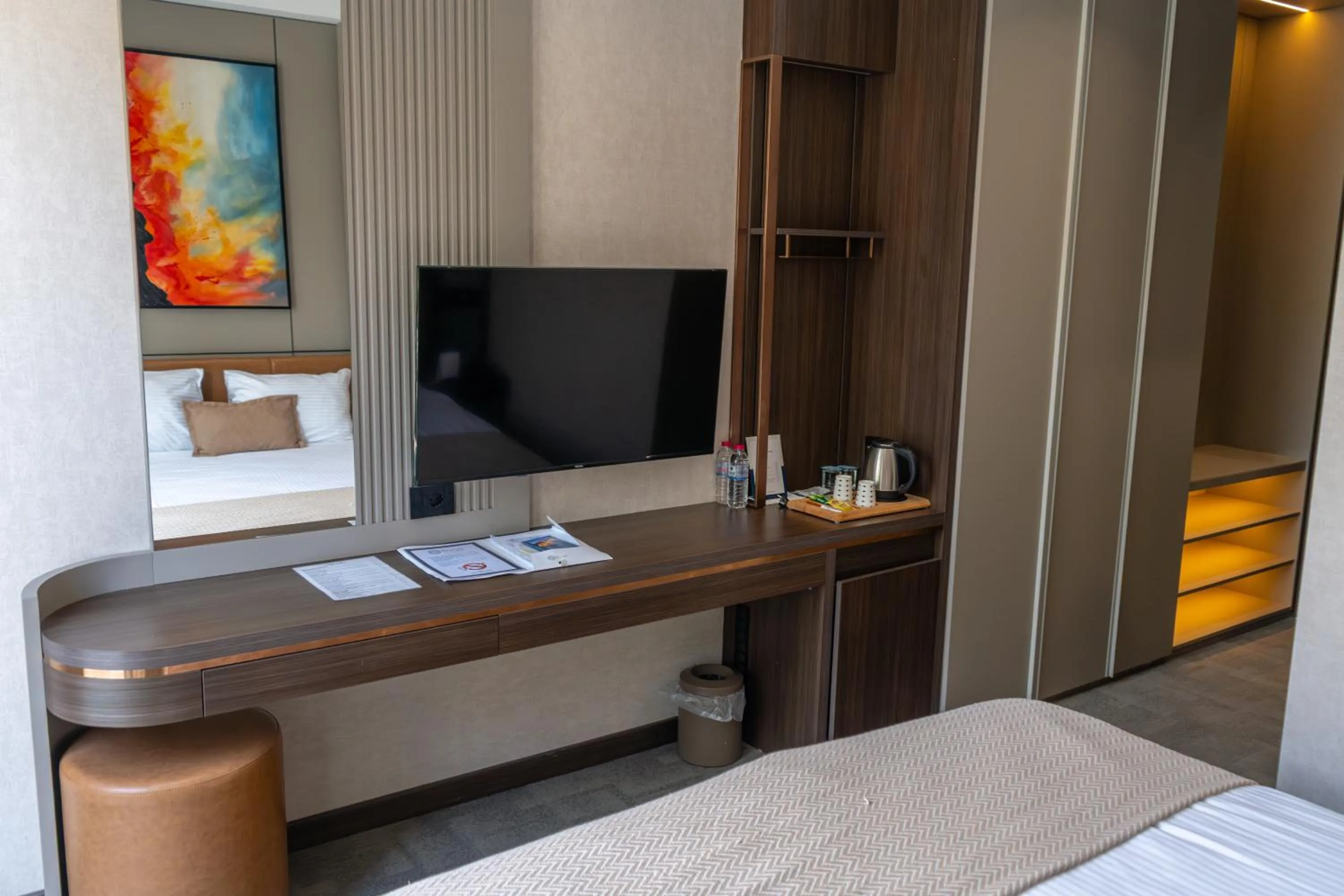 Bed in Byon Hotel Şile